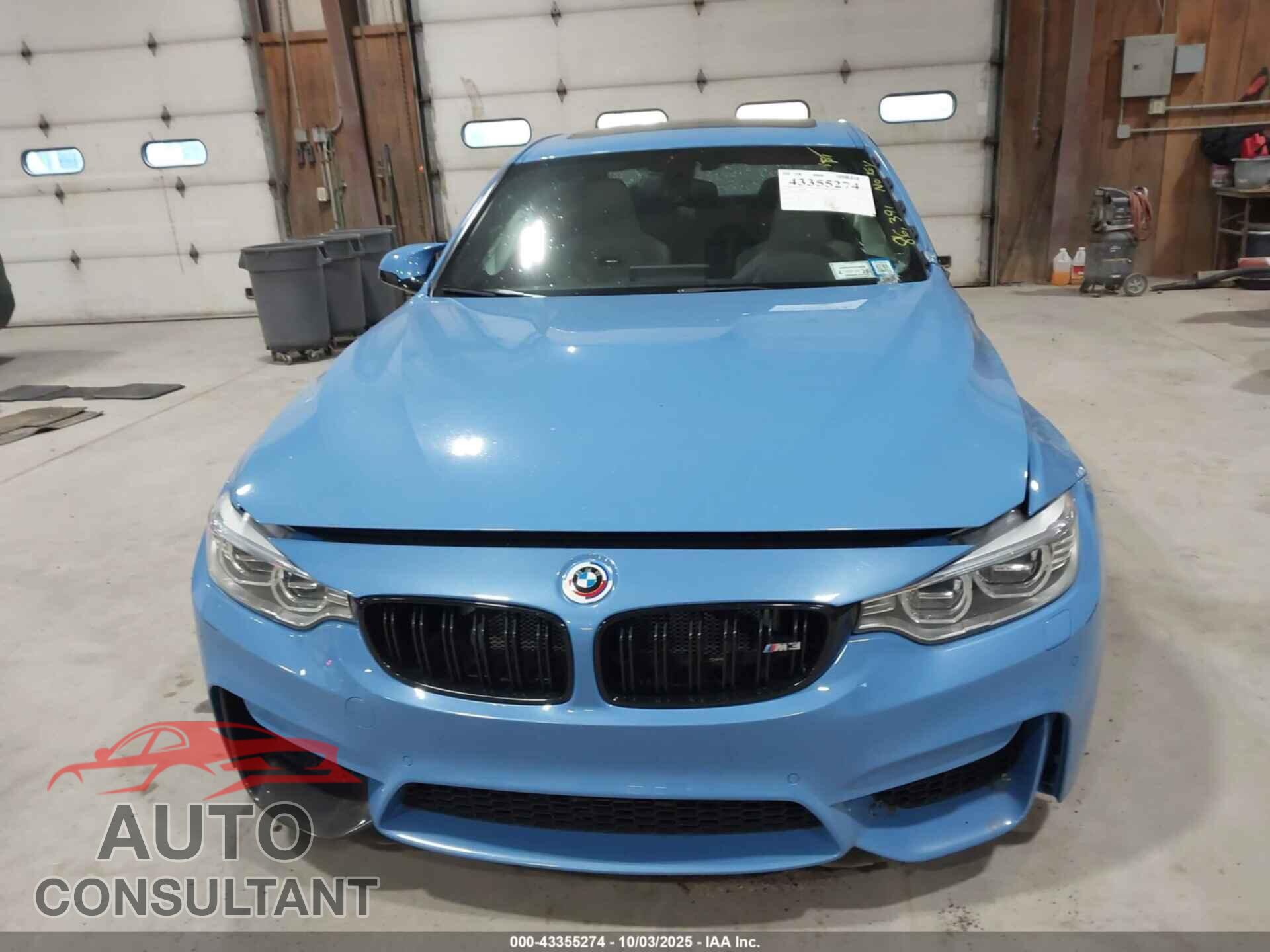 BMW M3 2016 - WBS8M9C53G5G41736