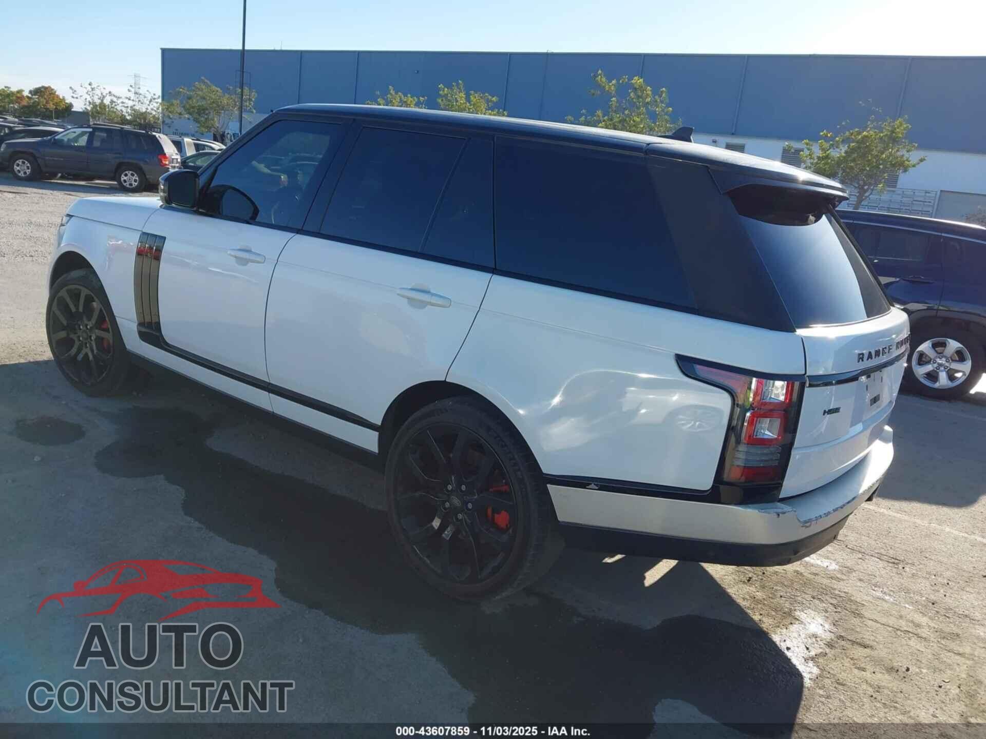 LAND ROVER RANGE ROVER 2016 - SALGS2PF8GA313681