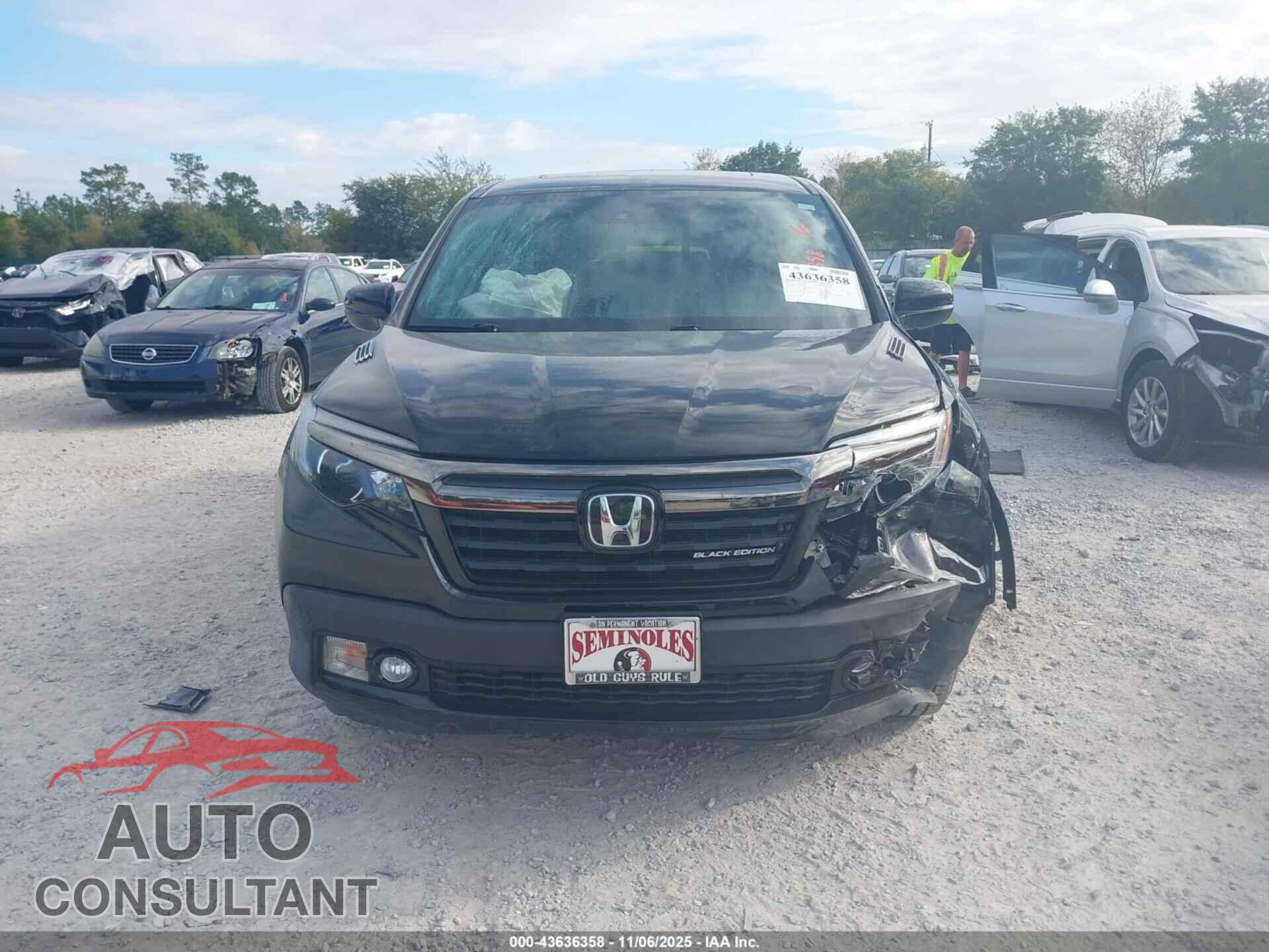 HONDA RIDGELINE 2017 - 5FPYK3F83HB033123