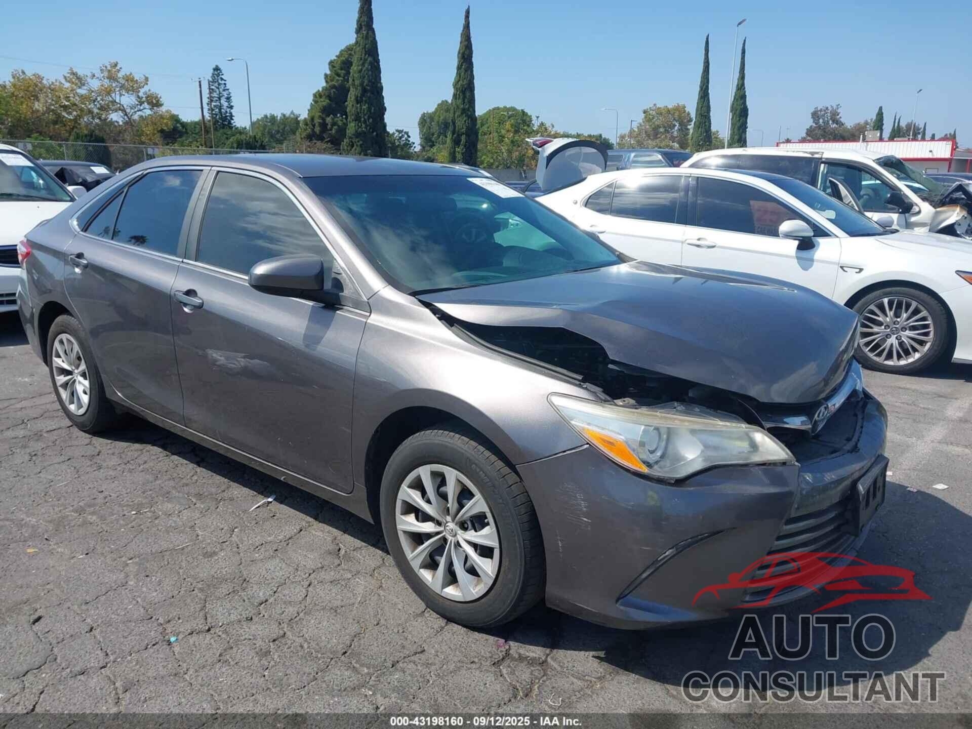 TOYOTA CAMRY 2017 - 4T1BF1FK3HU419031