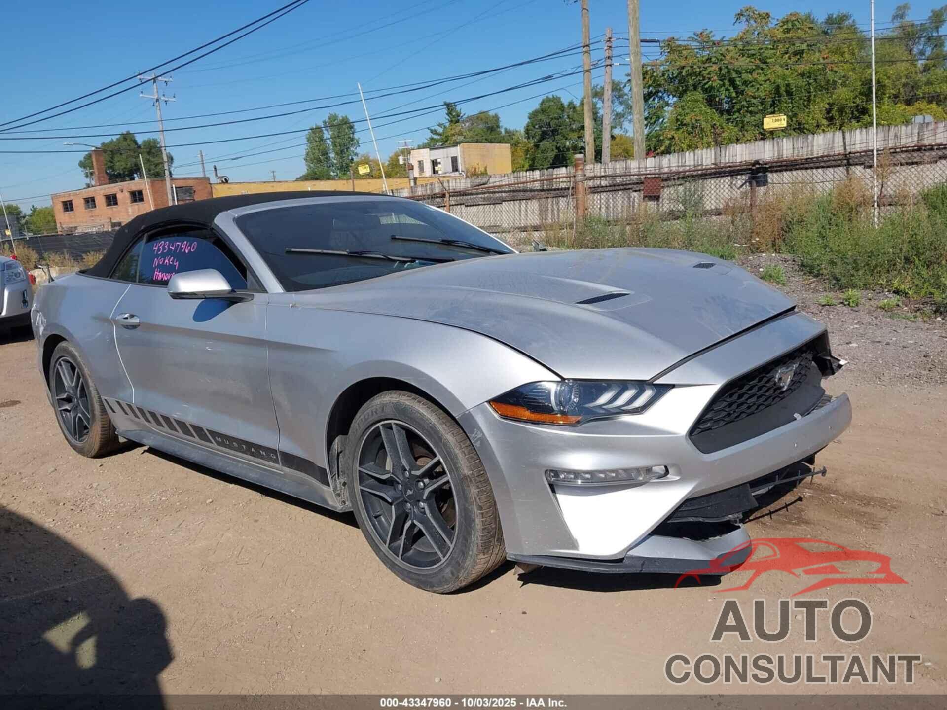 FORD MUSTANG 2019 - 1FATP8UH9K5149249