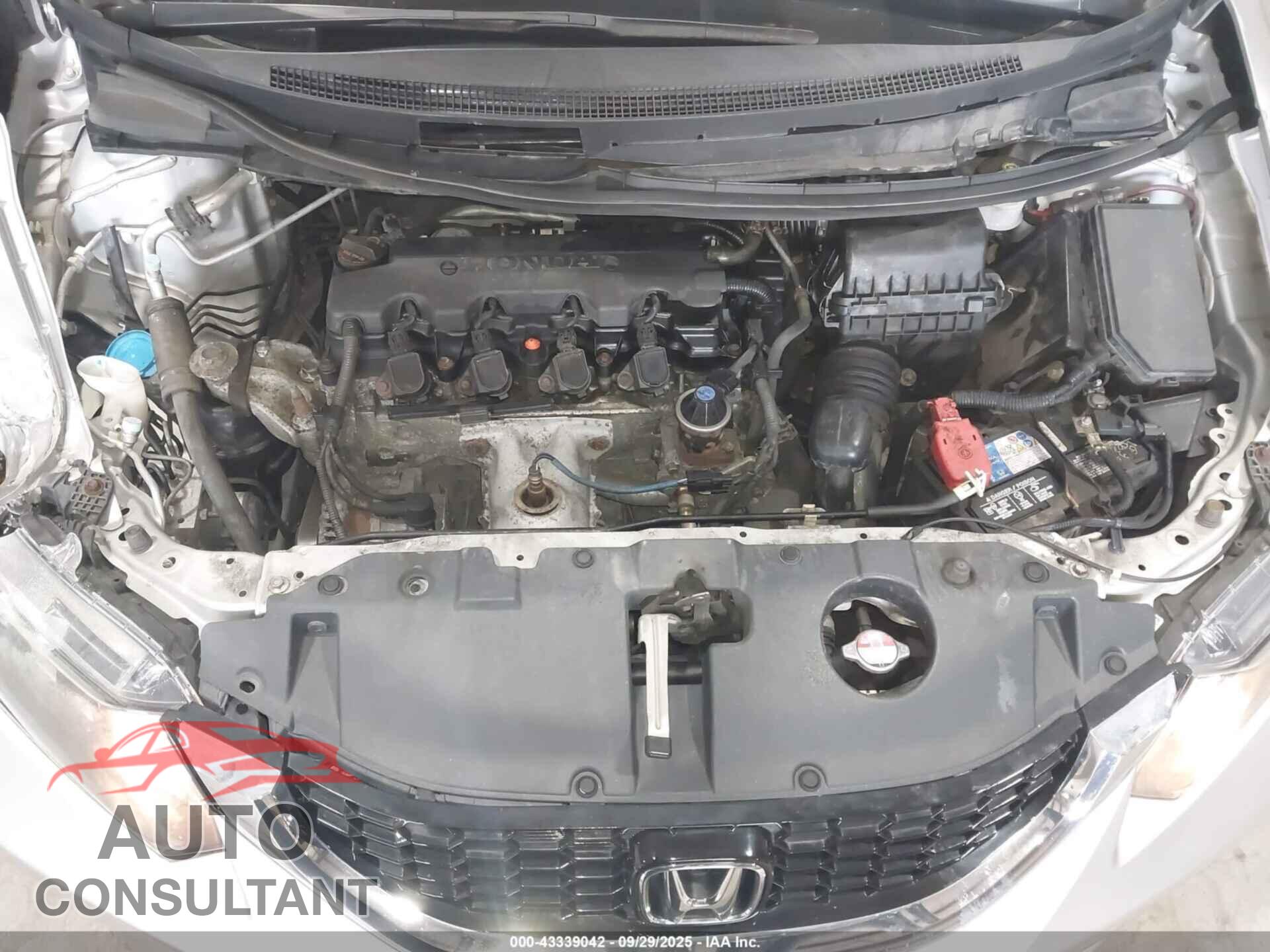 HONDA CIVIC 2013 - 19XFB2F99DE287874