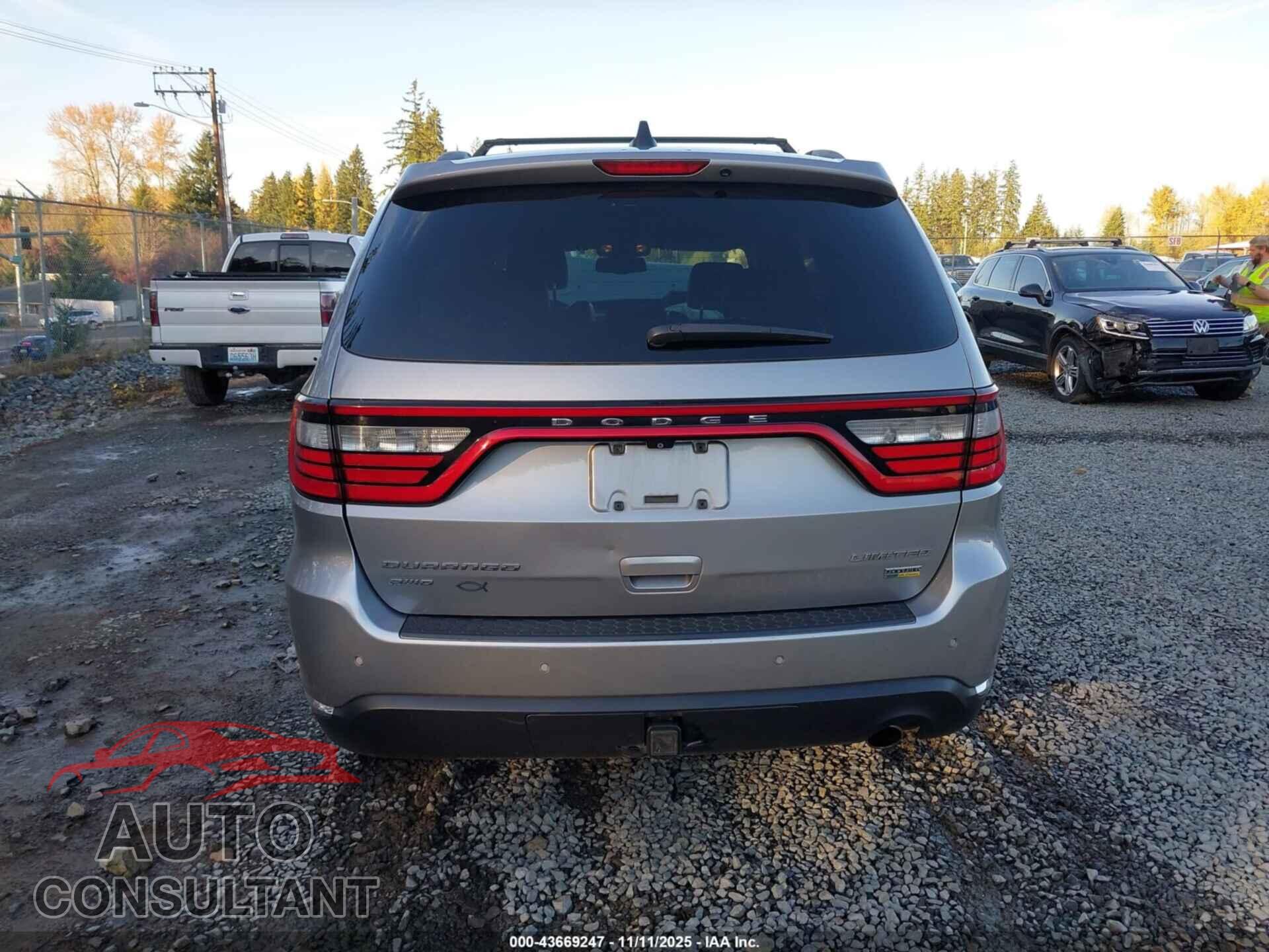 DODGE DURANGO 2015 - 1C4RDJDG2FC931356
