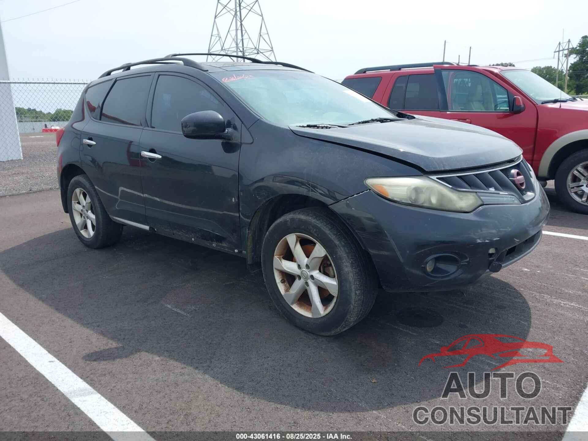 NISSAN MURANO 2010 - JN8AZ1MU3AW006763