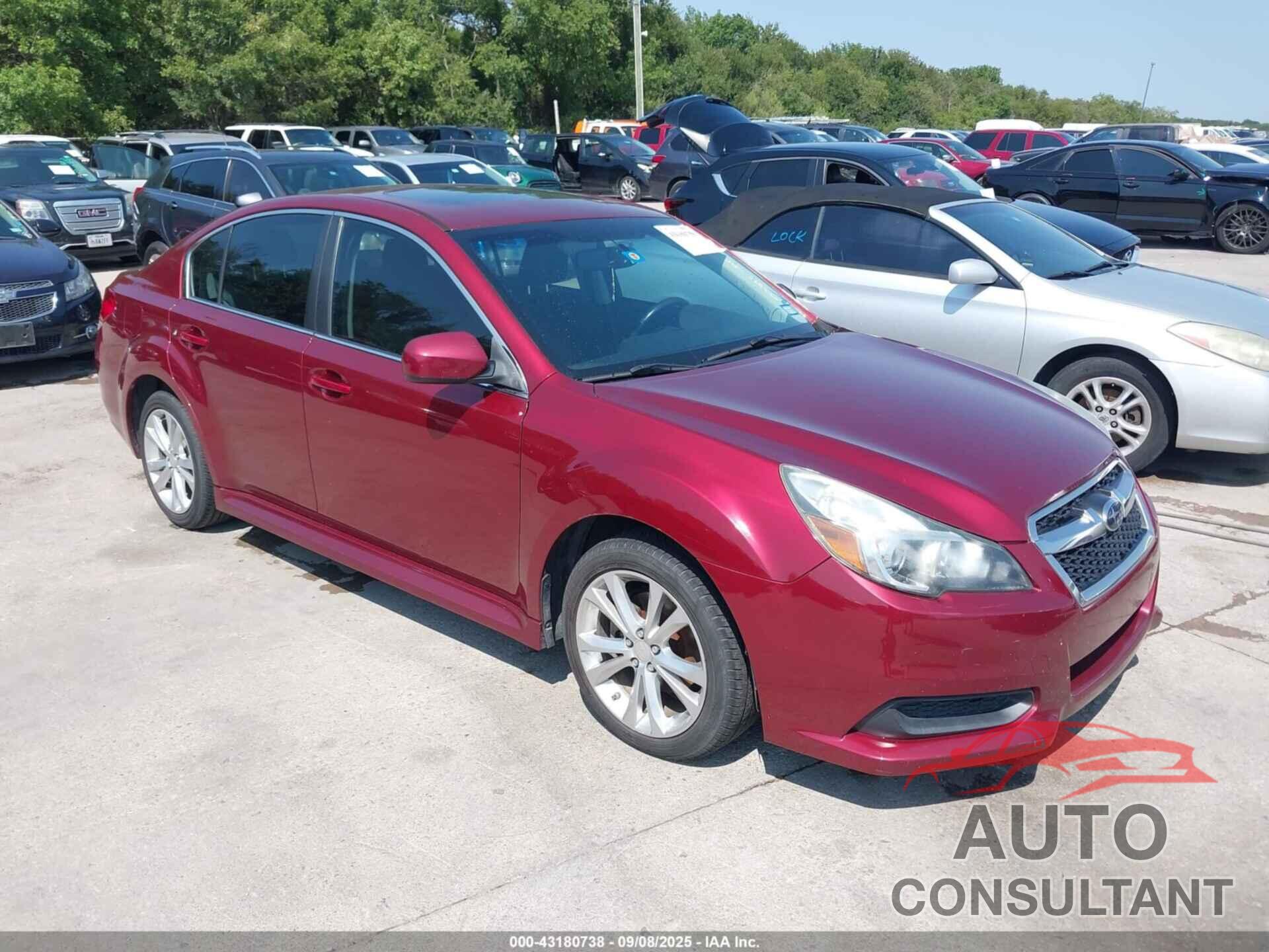 SUBARU LEGACY 2013 - 4S3BMCG60D3030483