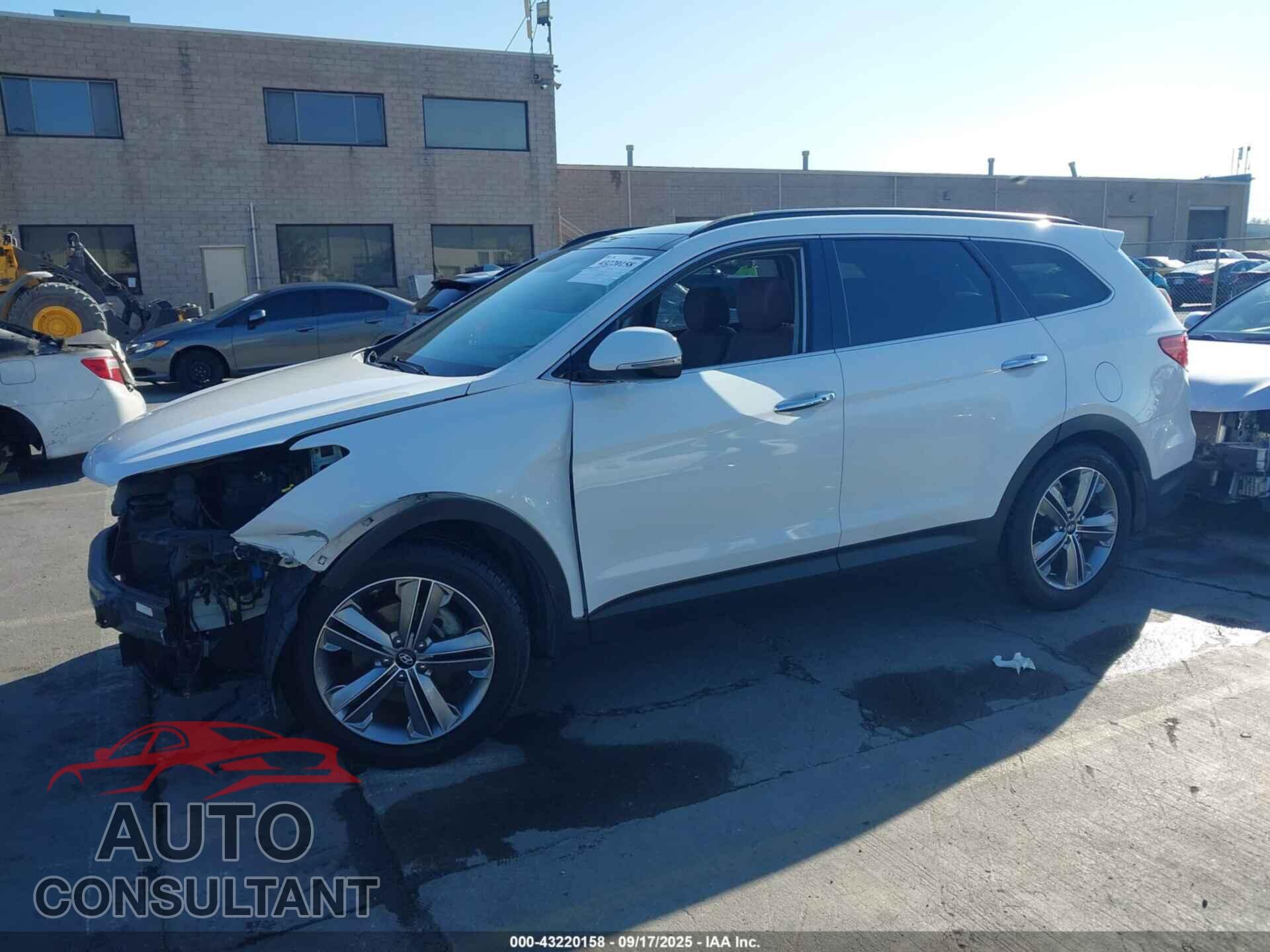 HYUNDAI SANTA FE 2014 - KM8SR4HF3EU046741