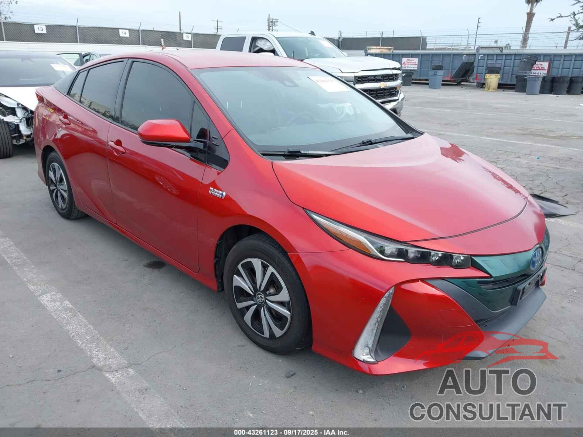 TOYOTA PRIUS PRIME 2017 - JTDKARFP7H3062794