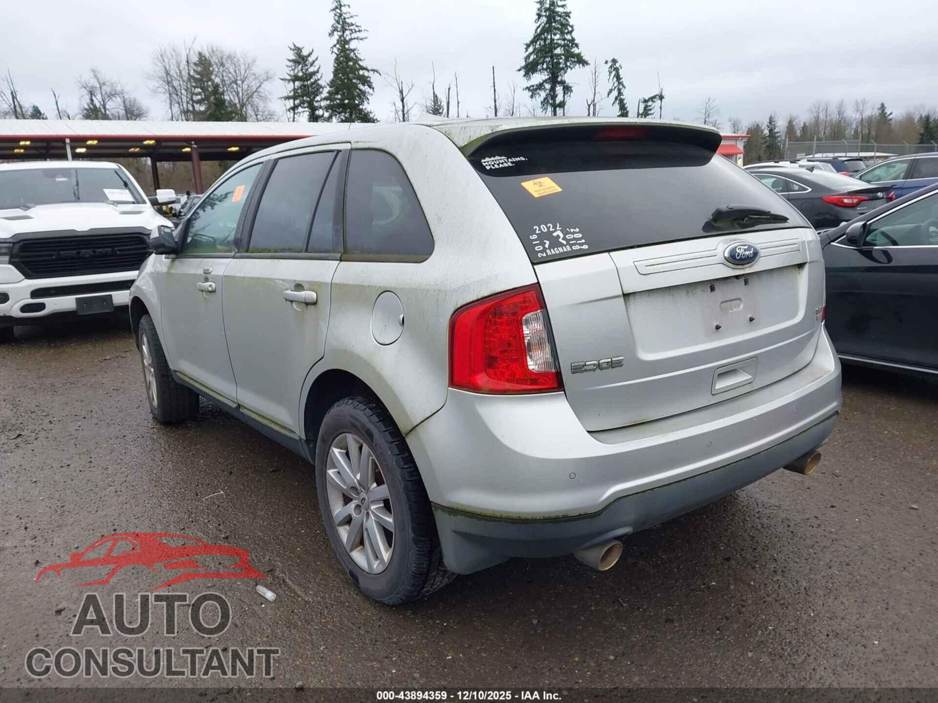 FORD EDGE 2012 - 2FMDK4JC9CBA04526