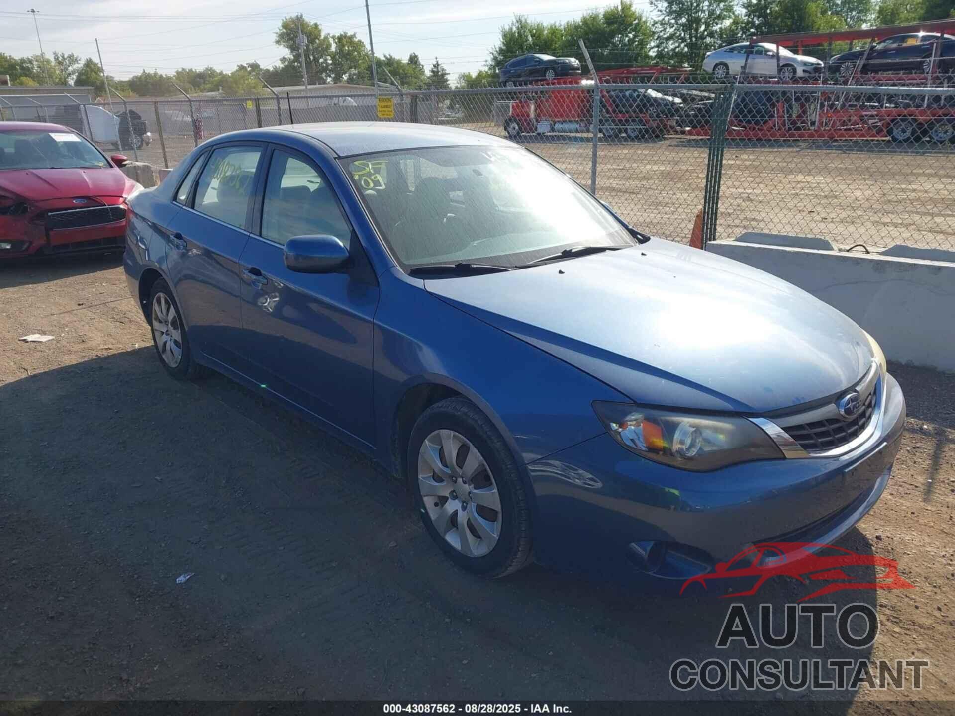 SUBARU IMPREZA 2009 - JF1GE61619H512330