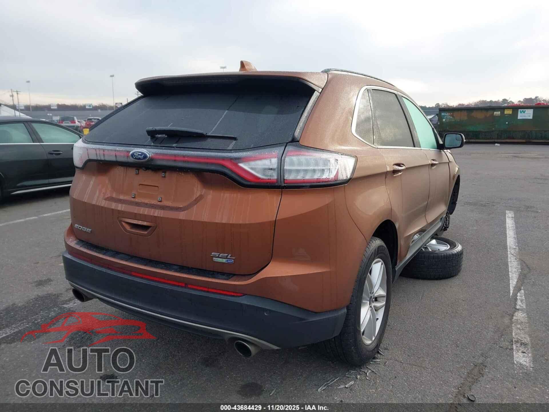FORD EDGE 2017 - 2FMPK4J9XHBC39980