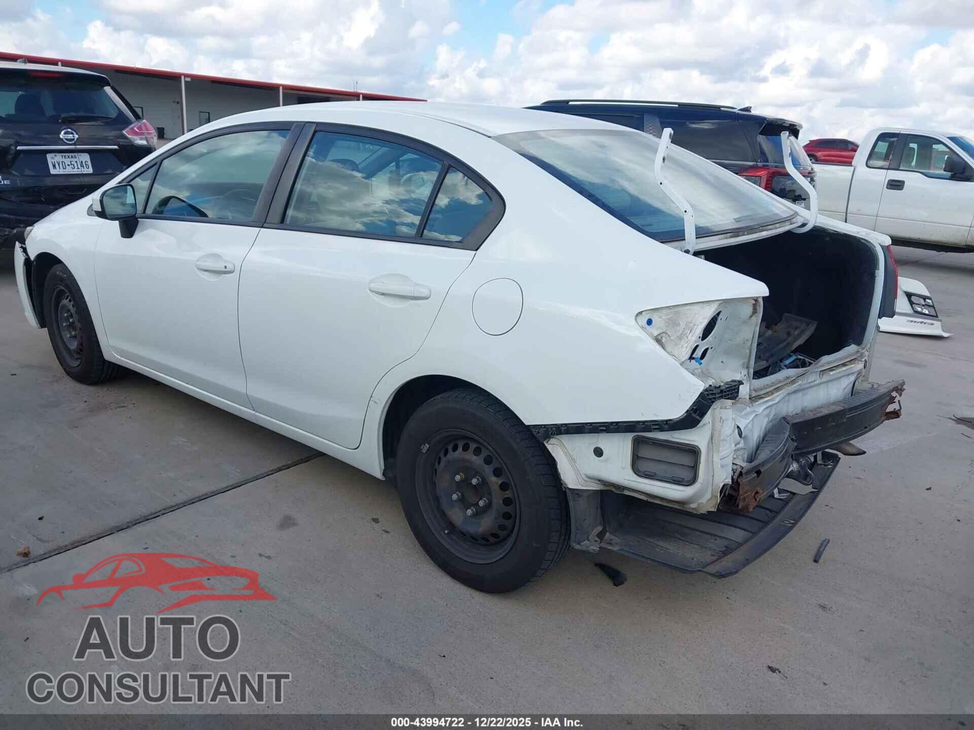 HONDA CIVIC 2014 - 19XFB2F5XEE204967
