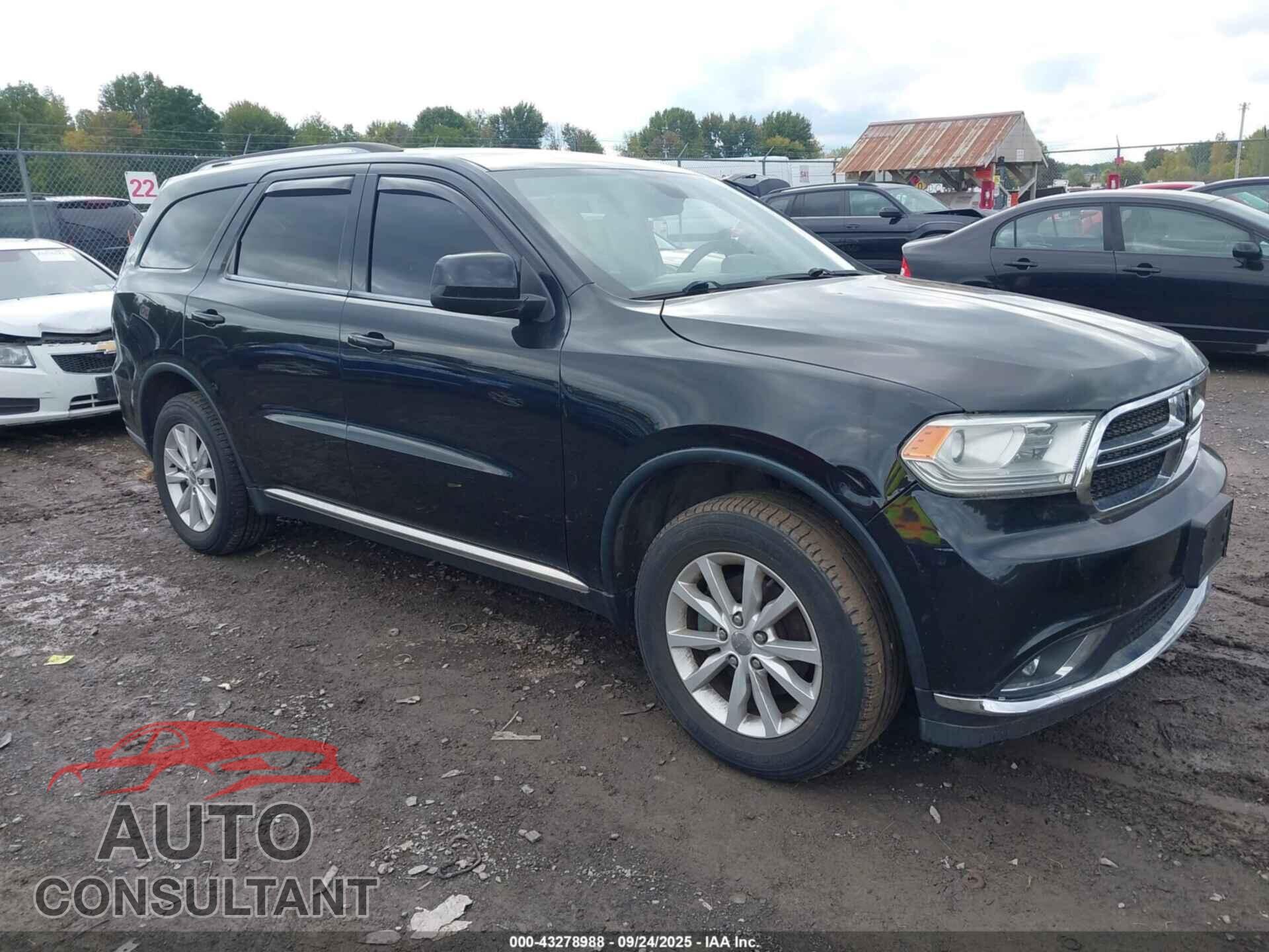 DODGE DURANGO 2014 - 1C4RDJAG4EC538039