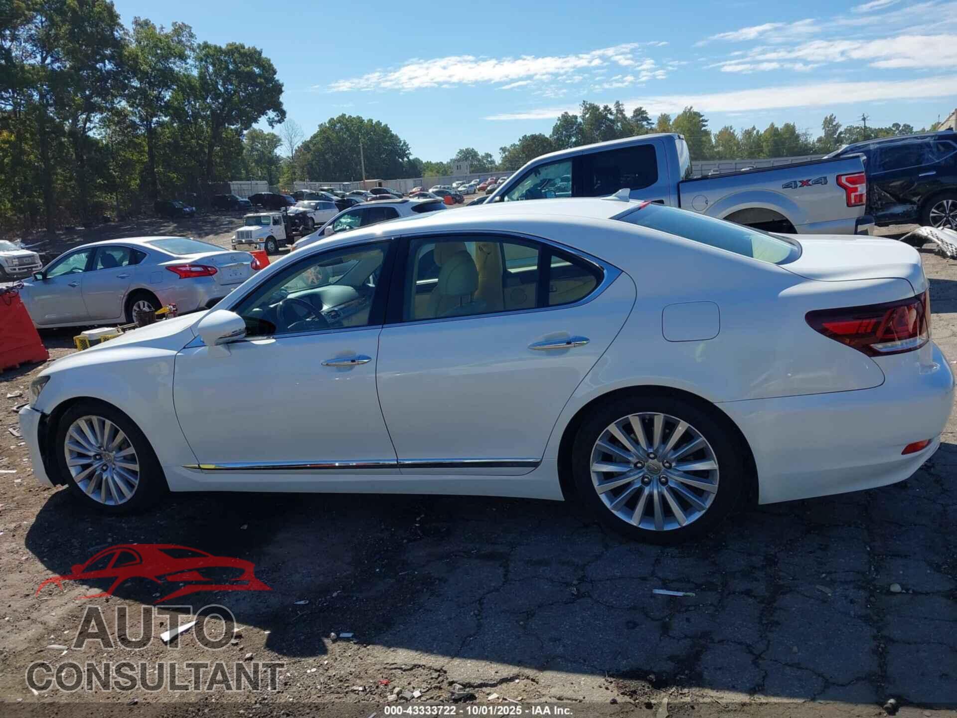 LEXUS LS 460 2013 - JTHBL5EF8D5118329