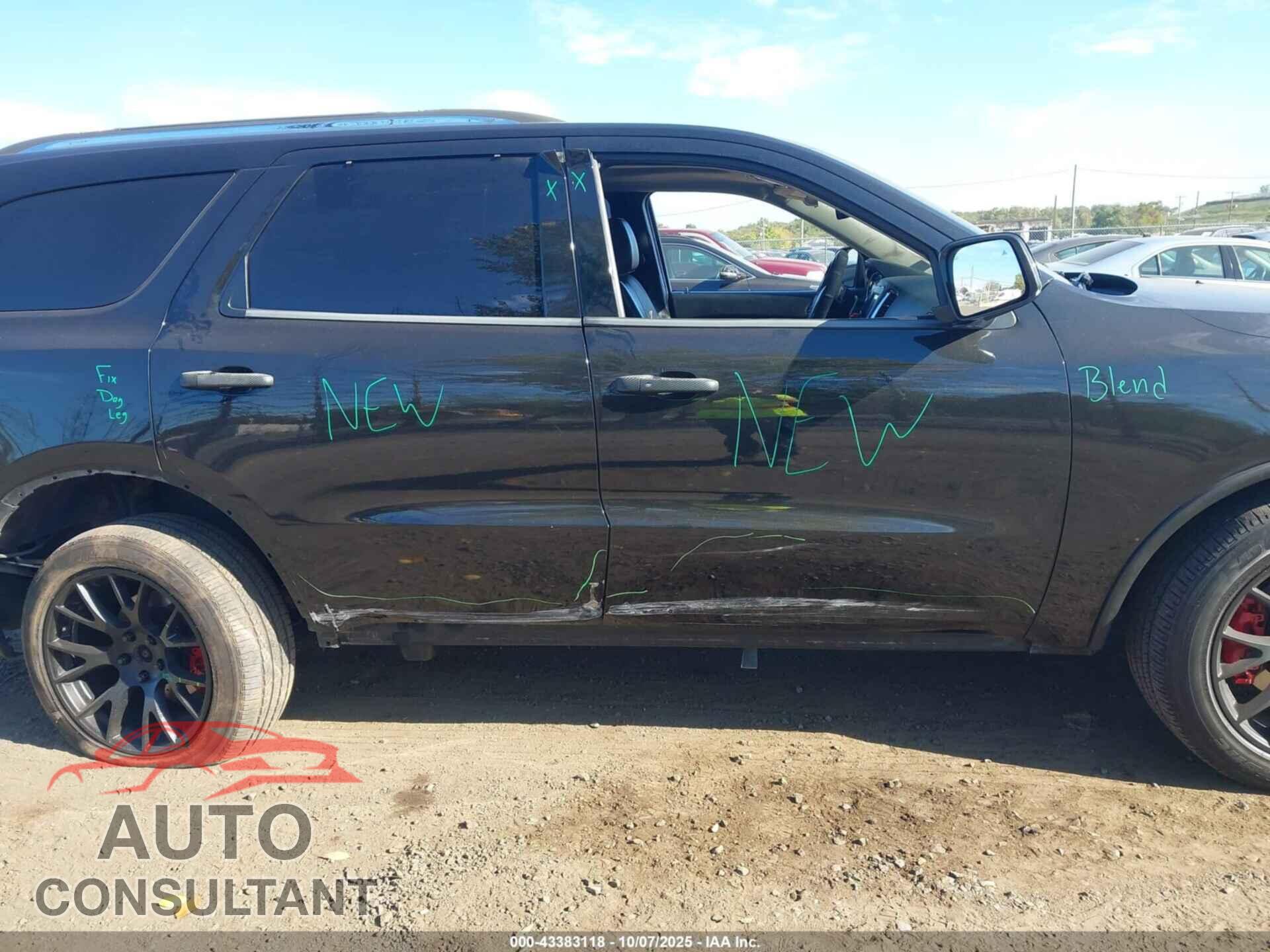 DODGE DURANGO 2013 - 1C4RDJEG7DC554258