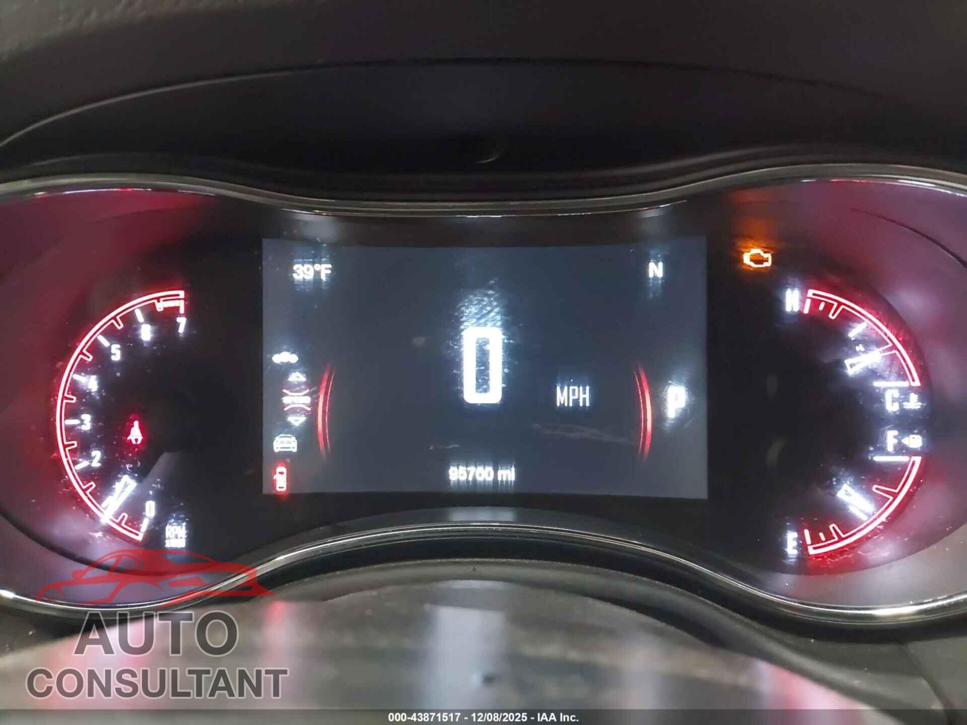 DODGE DURANGO 2017 - 1C4RDJEG6HC775310