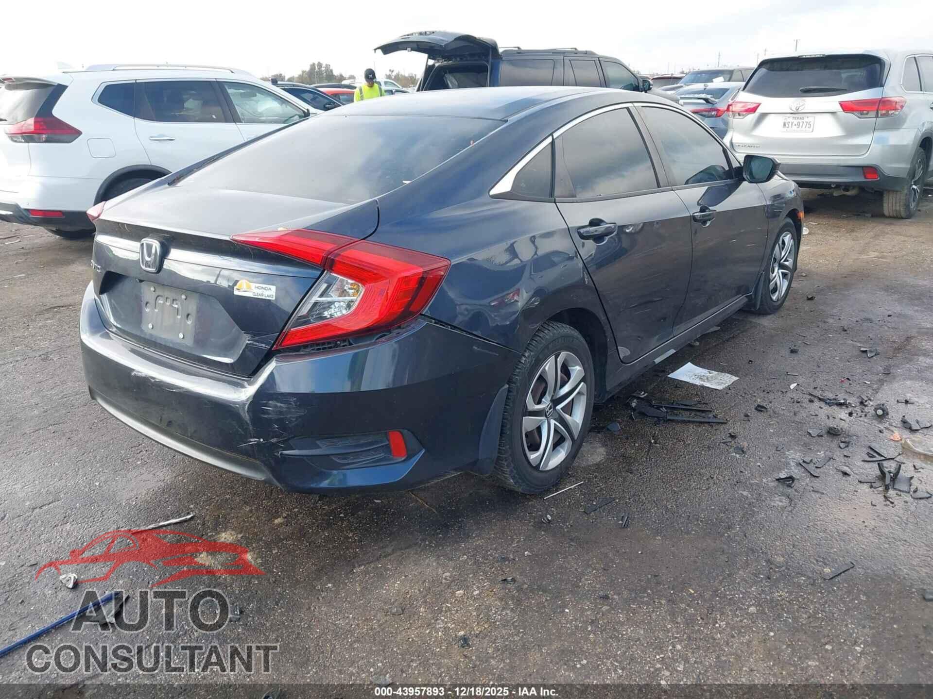HONDA CIVIC 2017 - 19XFC2F58HE001013