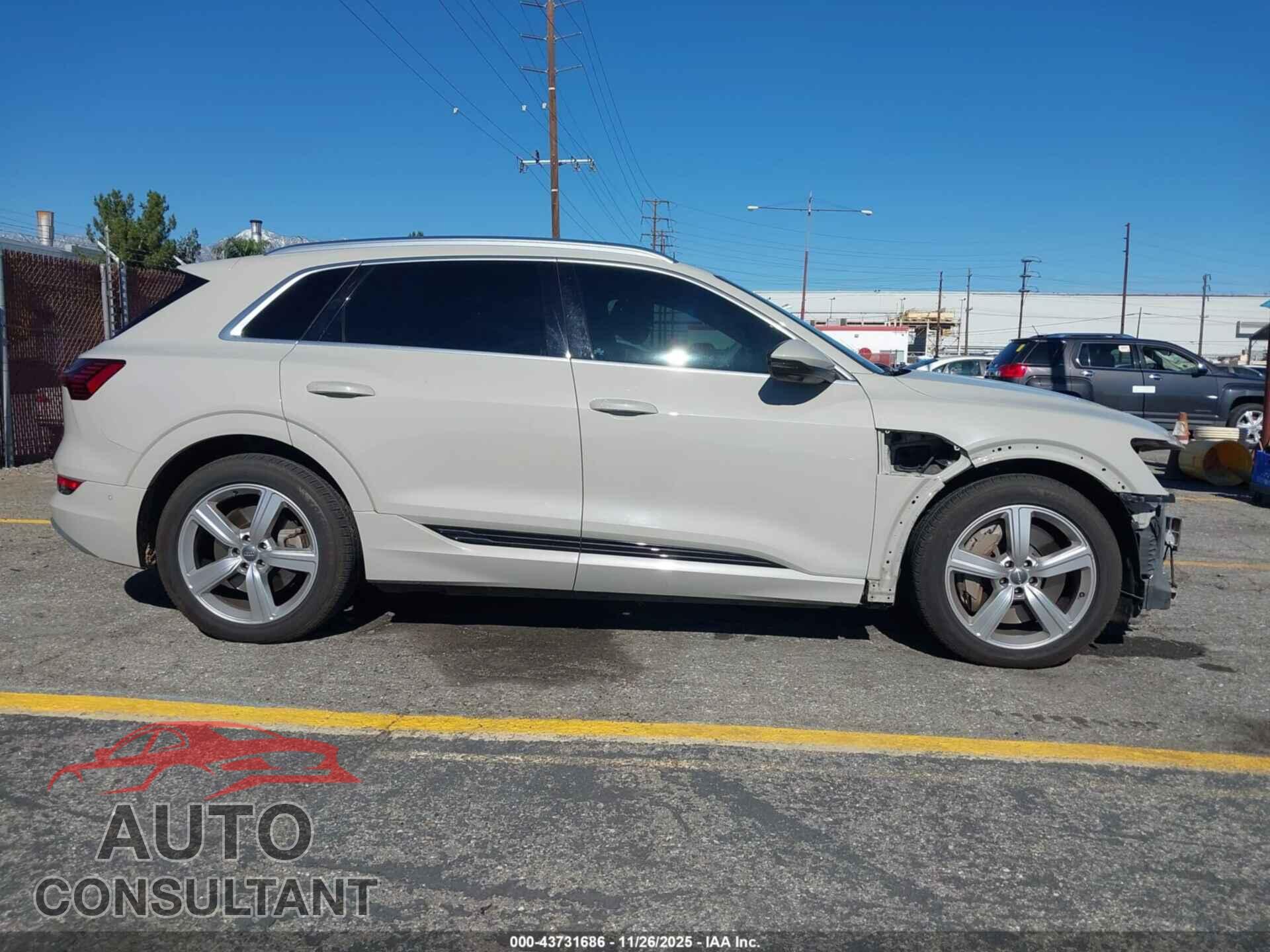 AUDI E-TRON 2019 - WA1LAAGE2KB011830