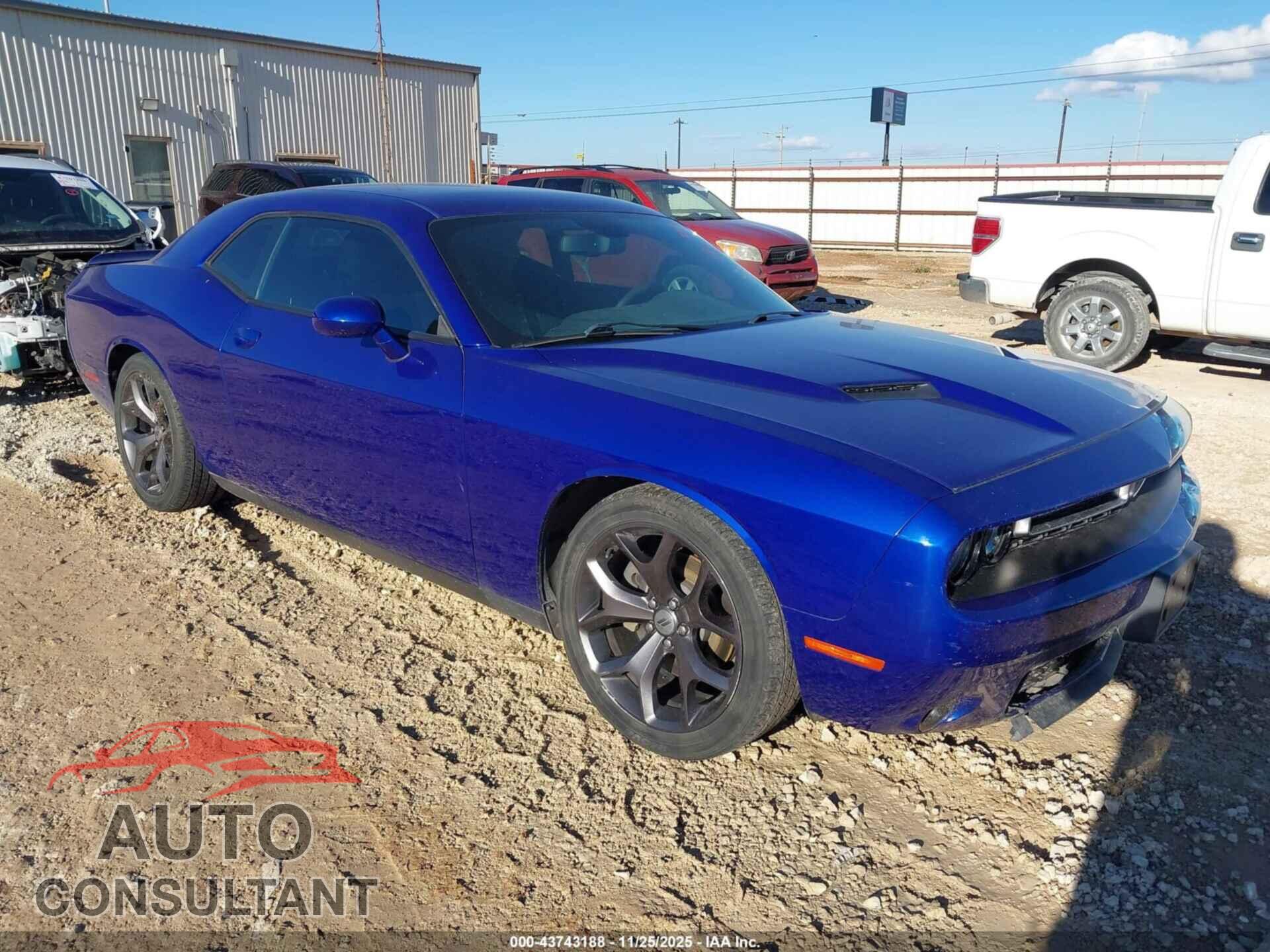 DODGE CHALLENGER 2018 - 2C3CDZAGXJH183040