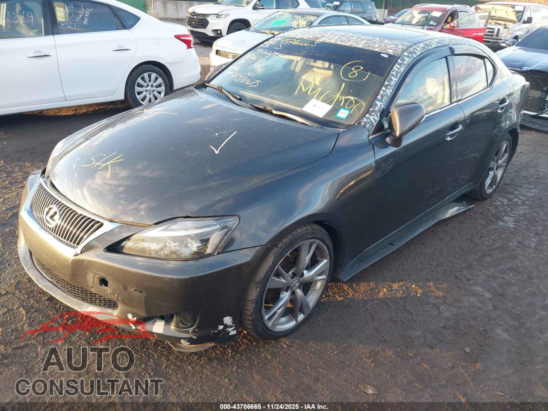 LEXUS IS 250 2010 - JTHBF5C23A5125384