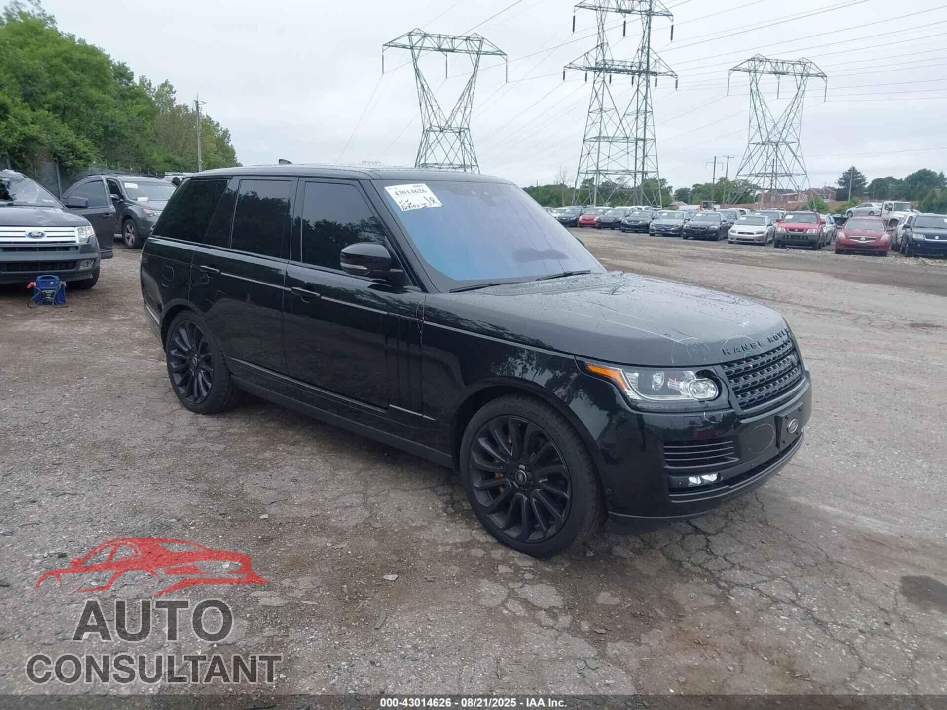 LAND ROVER RANGE ROVER 2017 - SALGS2FE2HA363194