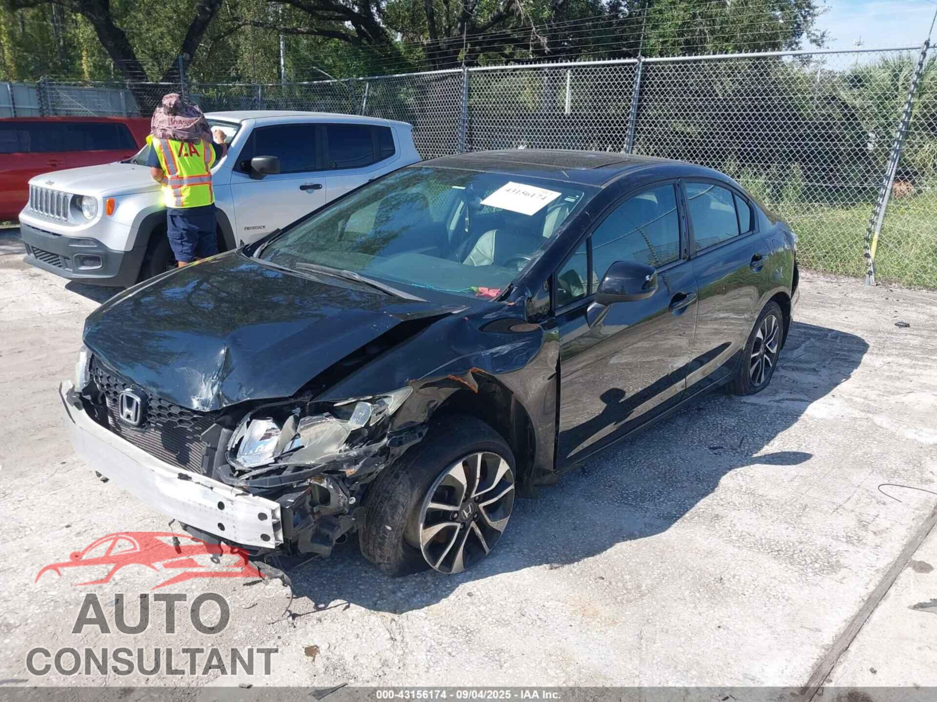 HONDA CIVIC 2013 - 19XFB2F94DE008363