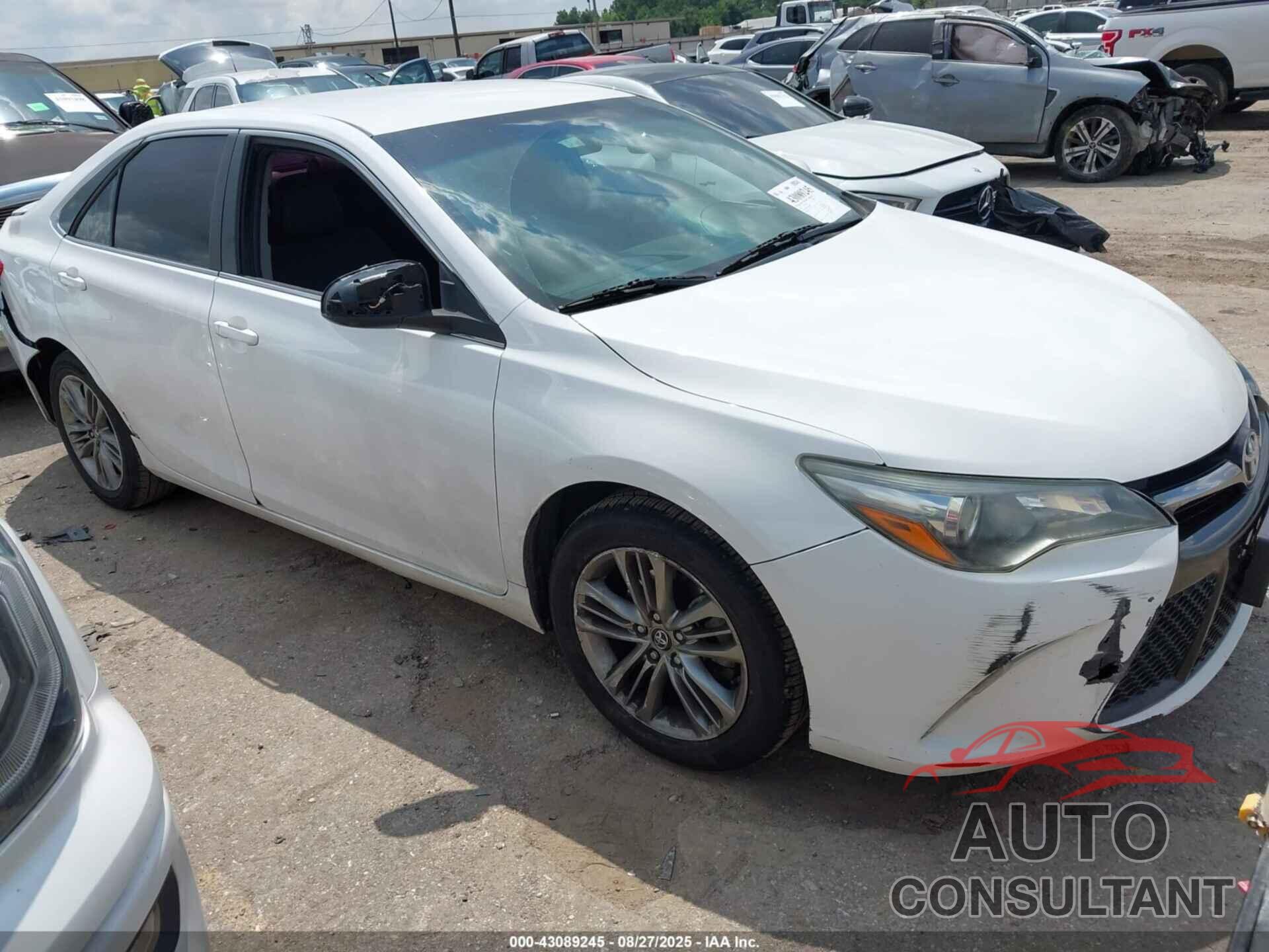 TOYOTA CAMRY 2017 - 4T1BF1FK8HU618625