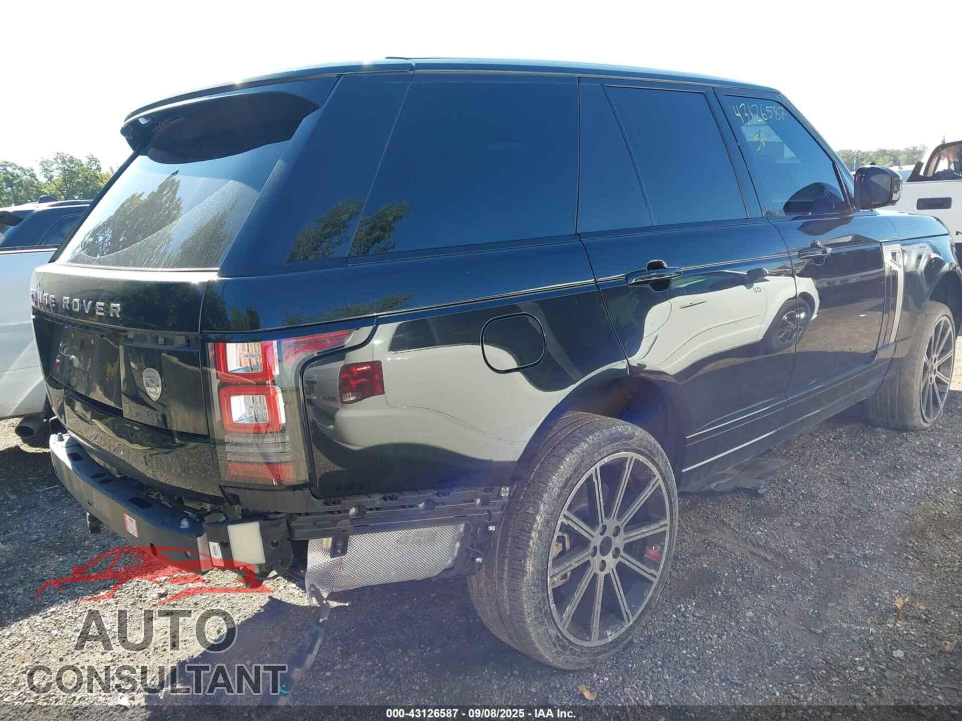LAND ROVER RANGE ROVER 2013 - SALGS2DF9DA120035