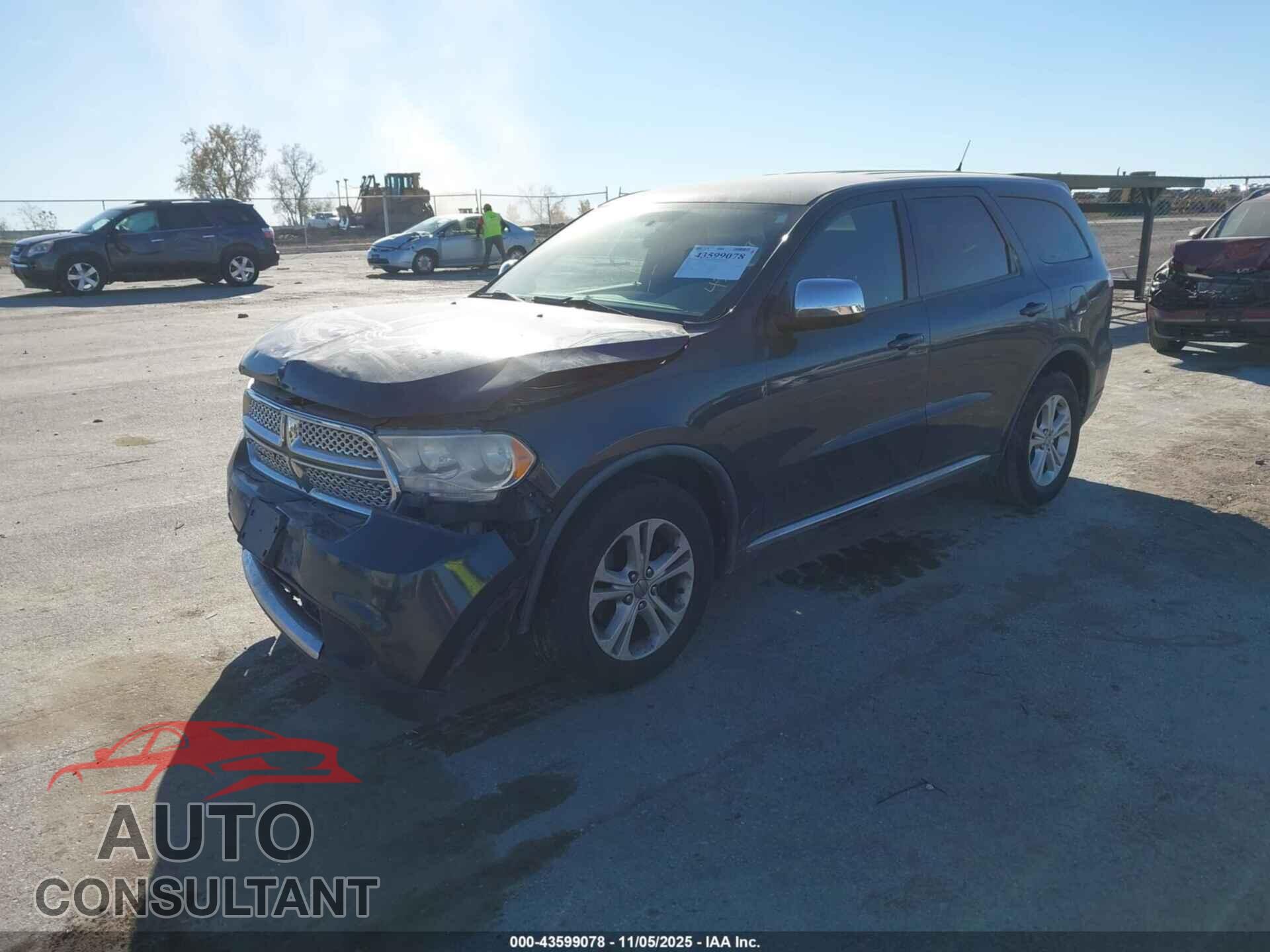 DODGE DURANGO 2011 - 1D4RE2GG6BC651886
