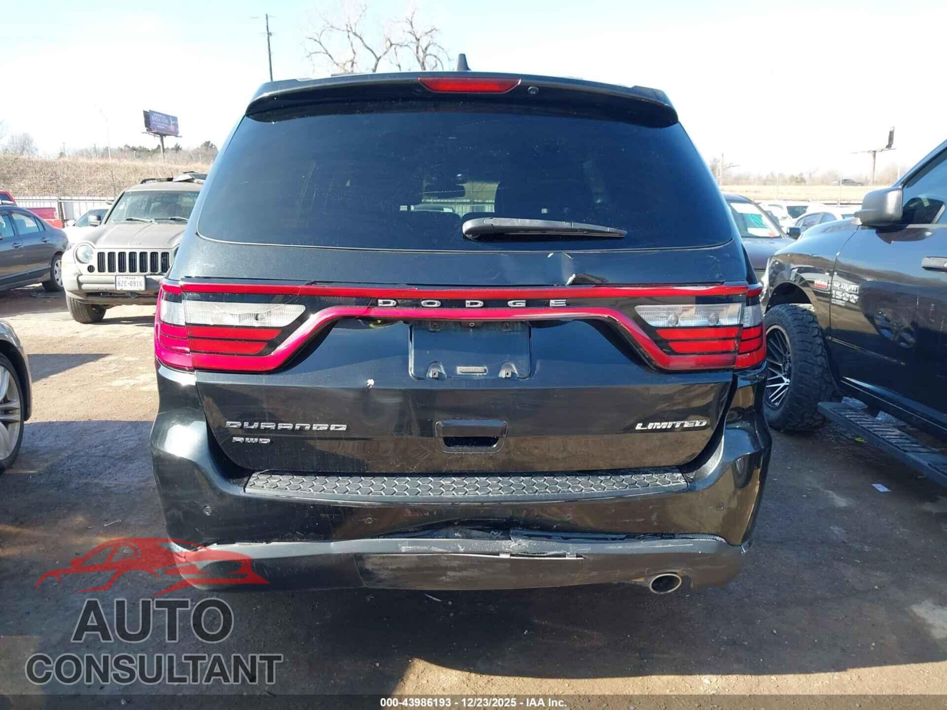 DODGE DURANGO 2014 - 1C4RDJDG2EC383342