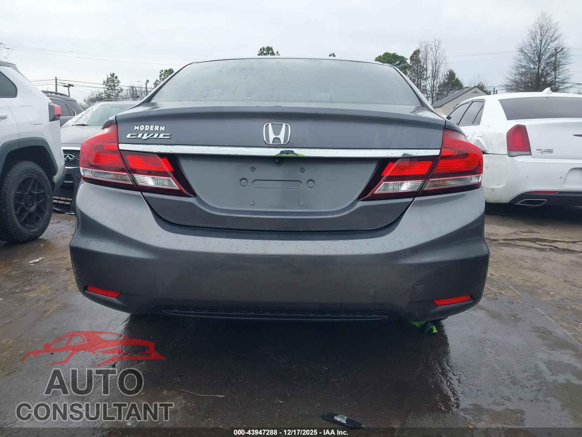 HONDA CIVIC 2014 - 19XFB2F84EE016505