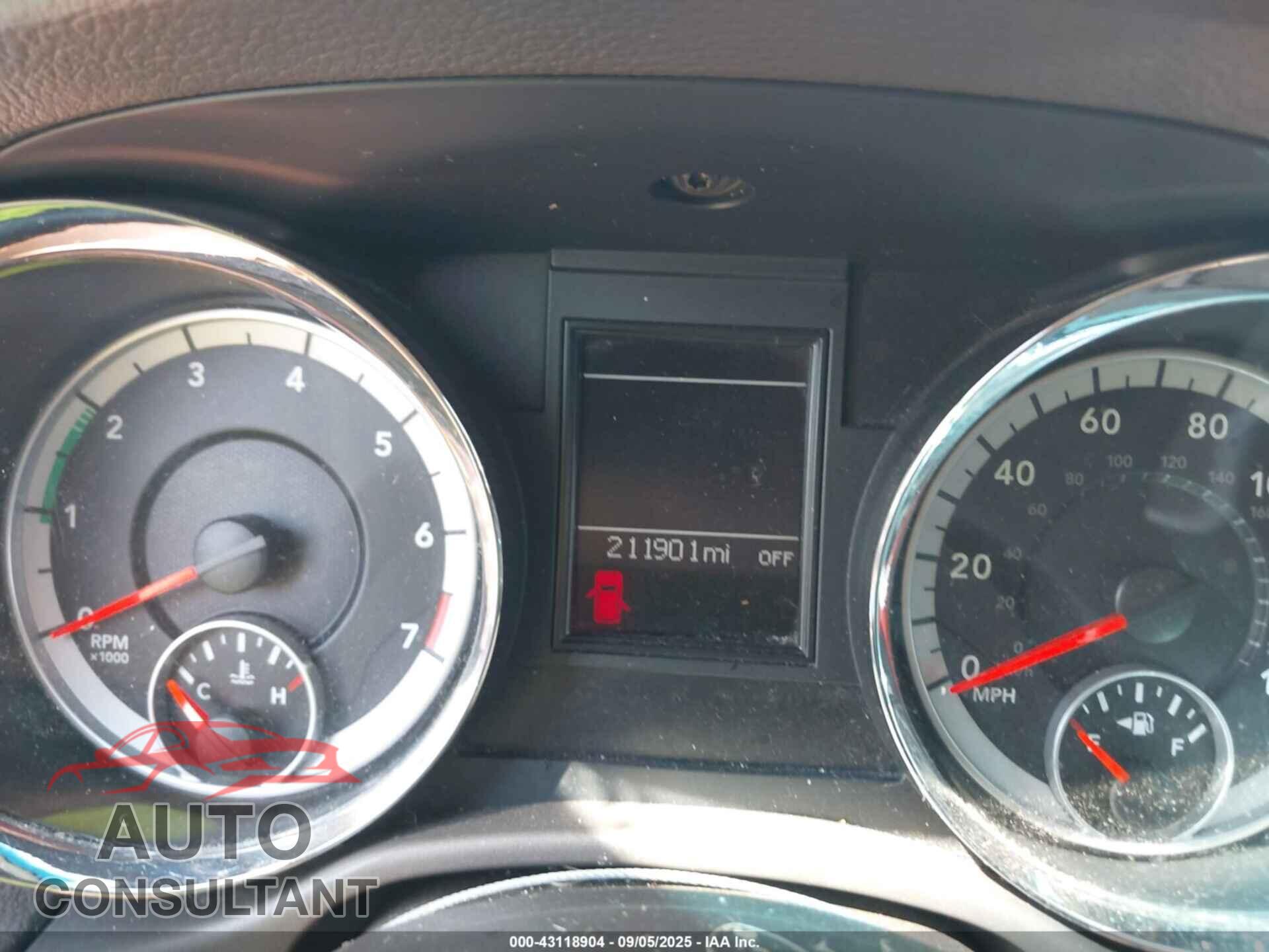 DODGE DURANGO 2013 - 1C4RDHAG3DC632744