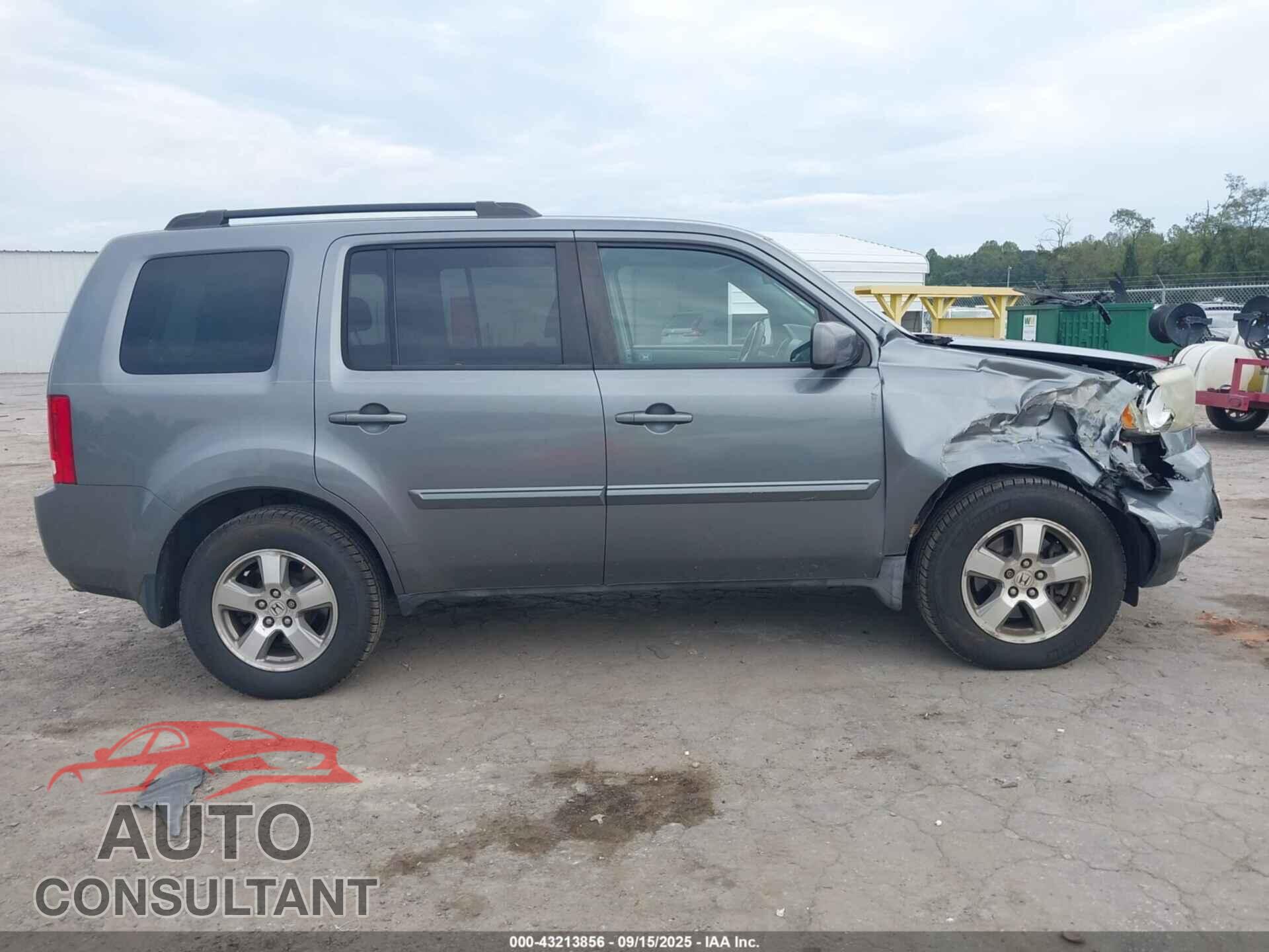 HONDA PILOT 2009 - 5FNYF48479B045192