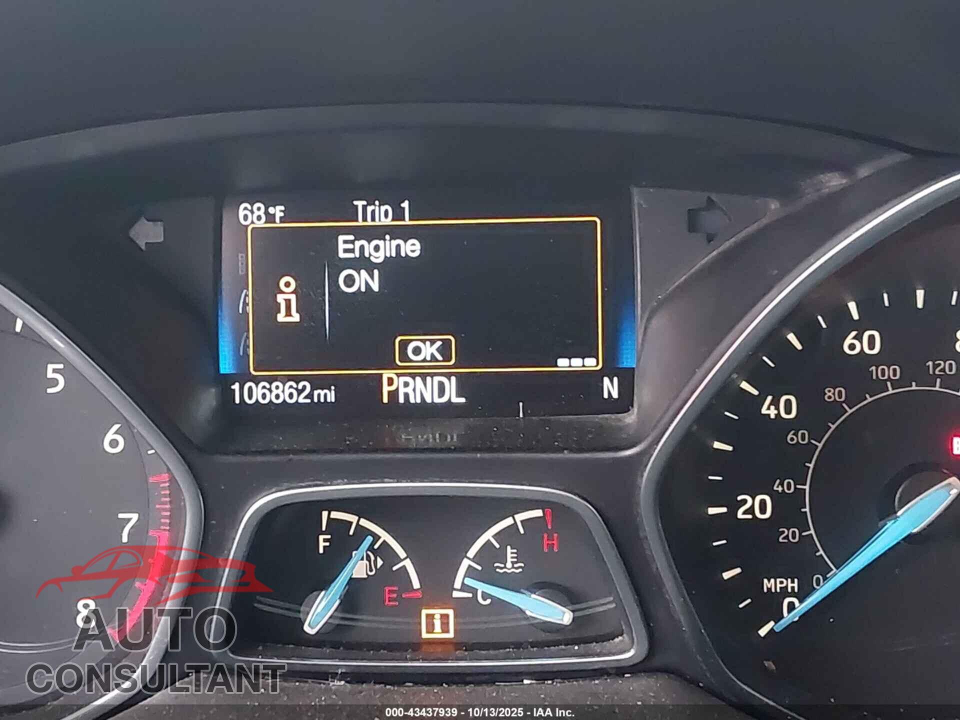 FORD FOCUS 2015 - 1FADP3K25FL315399
