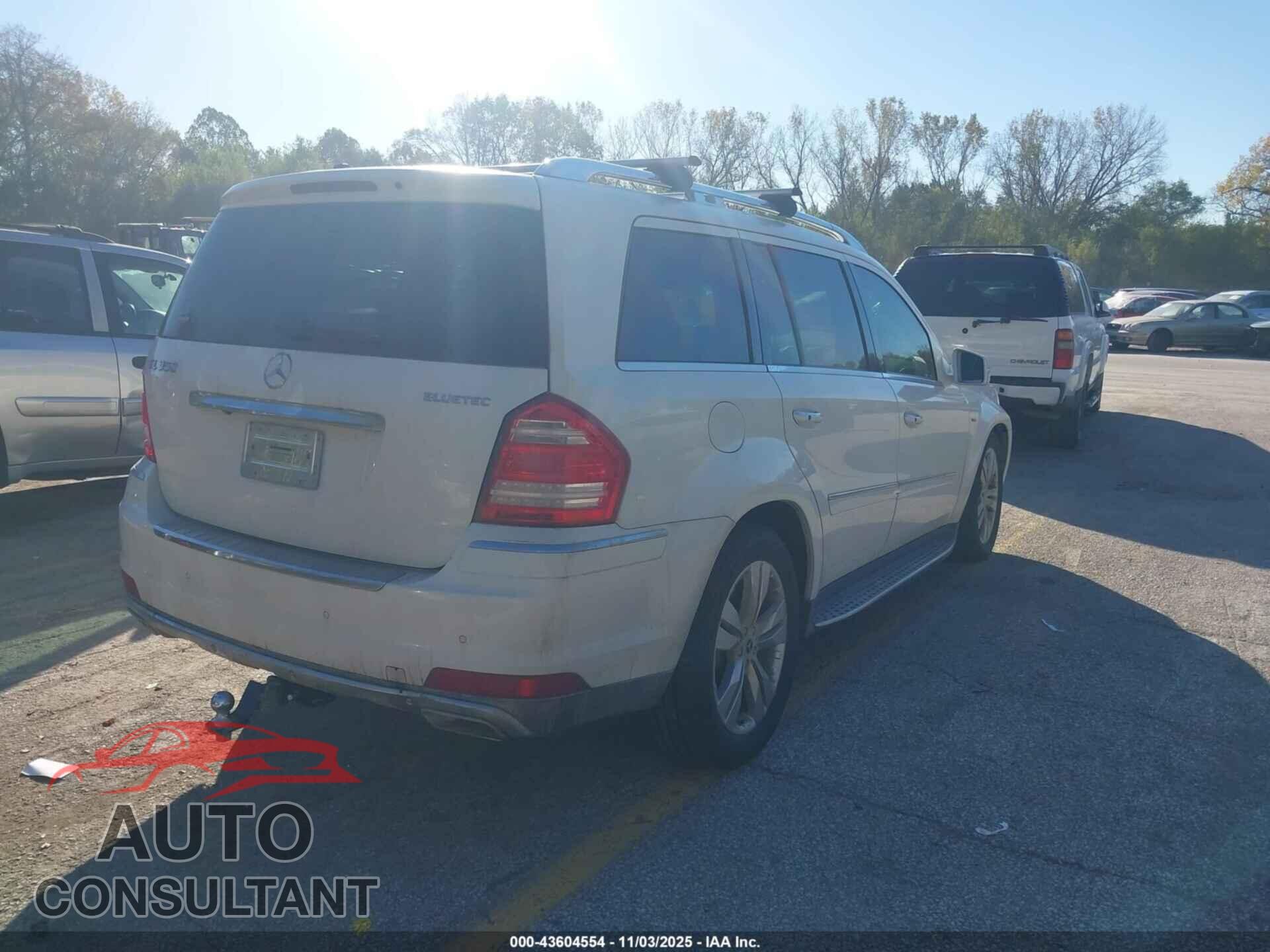 MERCEDES-BENZ GL 350 BLUETEC 2012 - 4JGBF2FE1CA769140