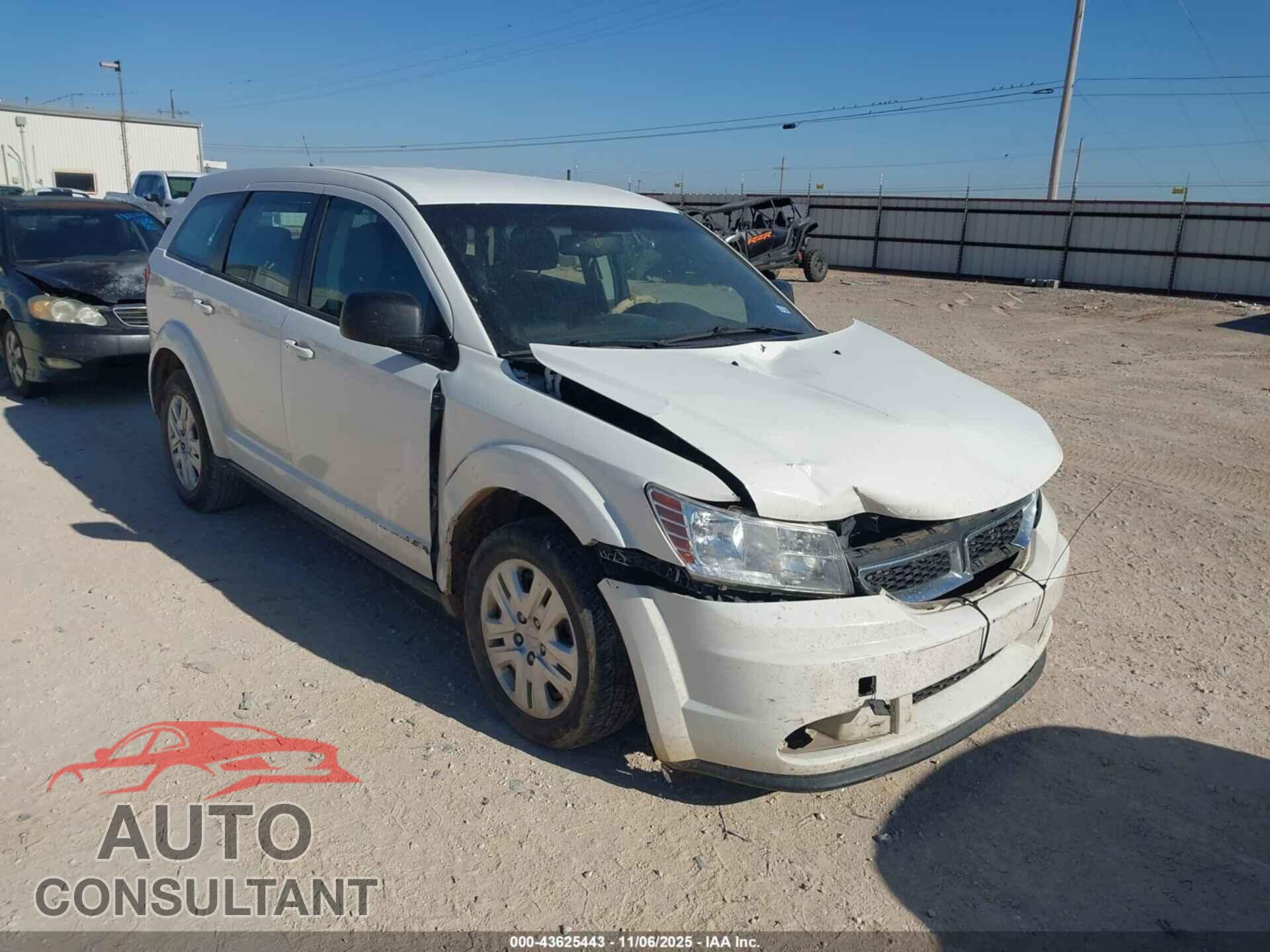 DODGE JOURNEY 2015 - 3C4PDCAB4FT735662