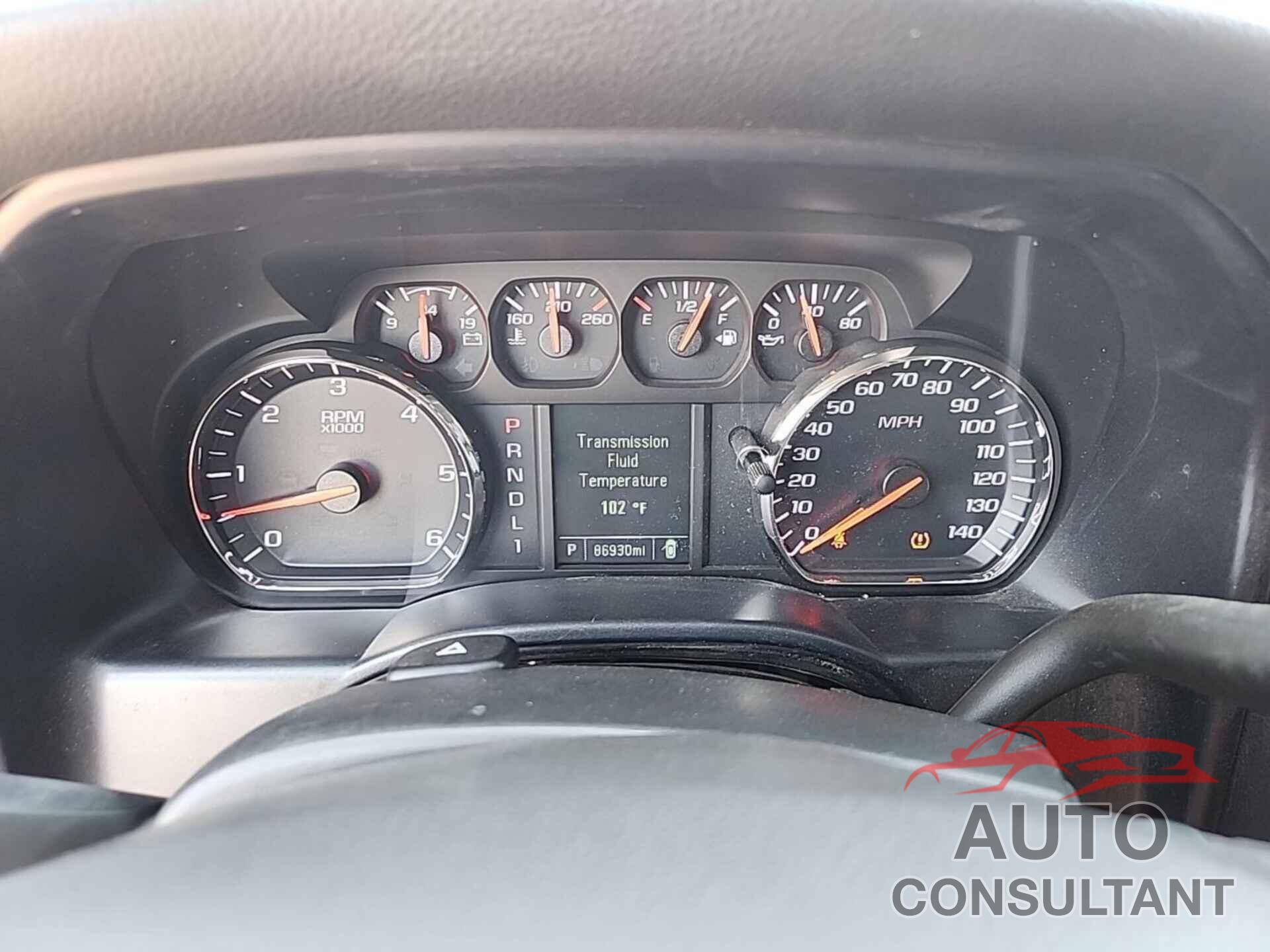 CHEVROLET SILVERADO 2019 - 2GC2KREG5K1164851