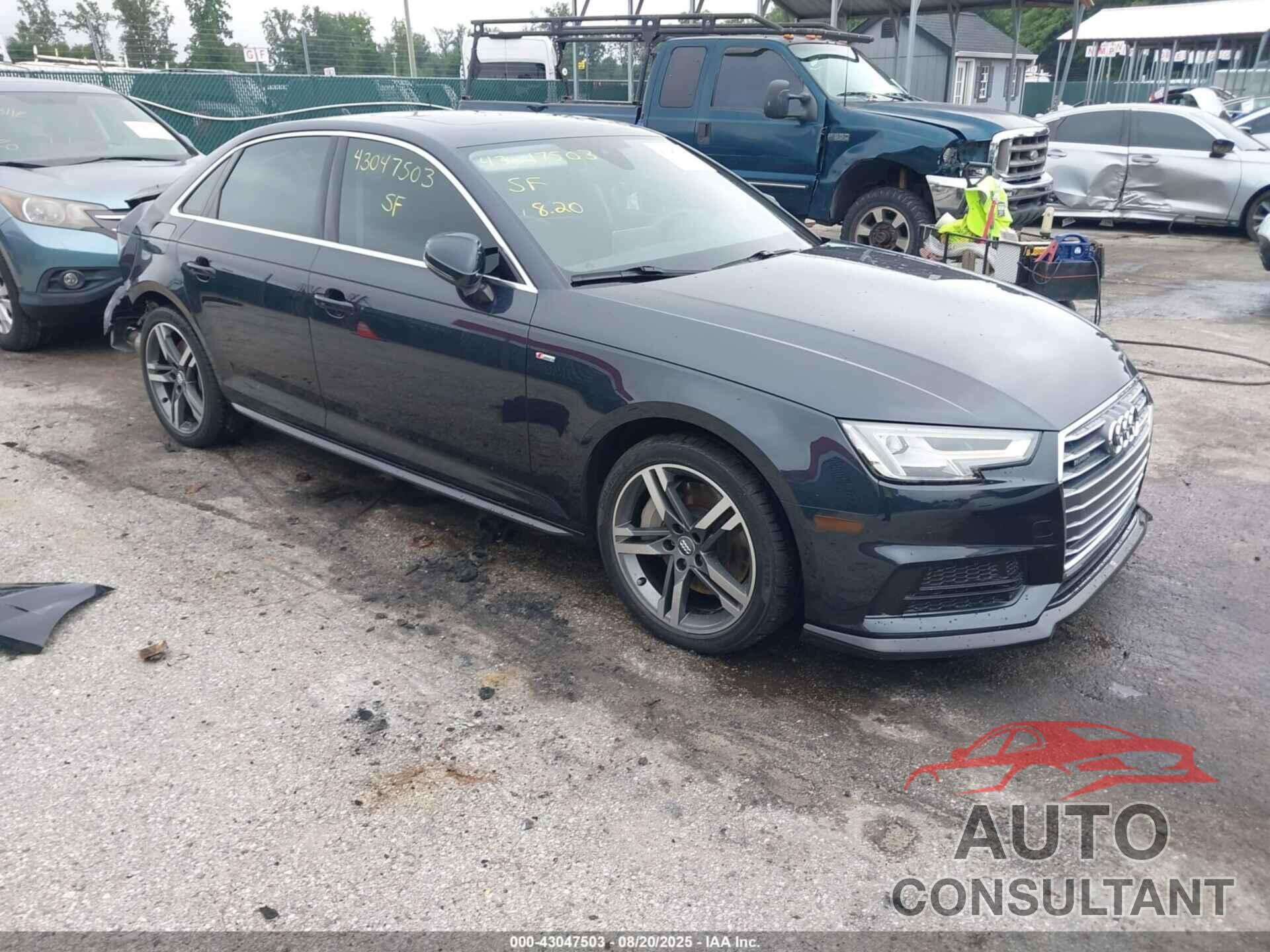 AUDI A4 2017 - WAUENAF41HN070299