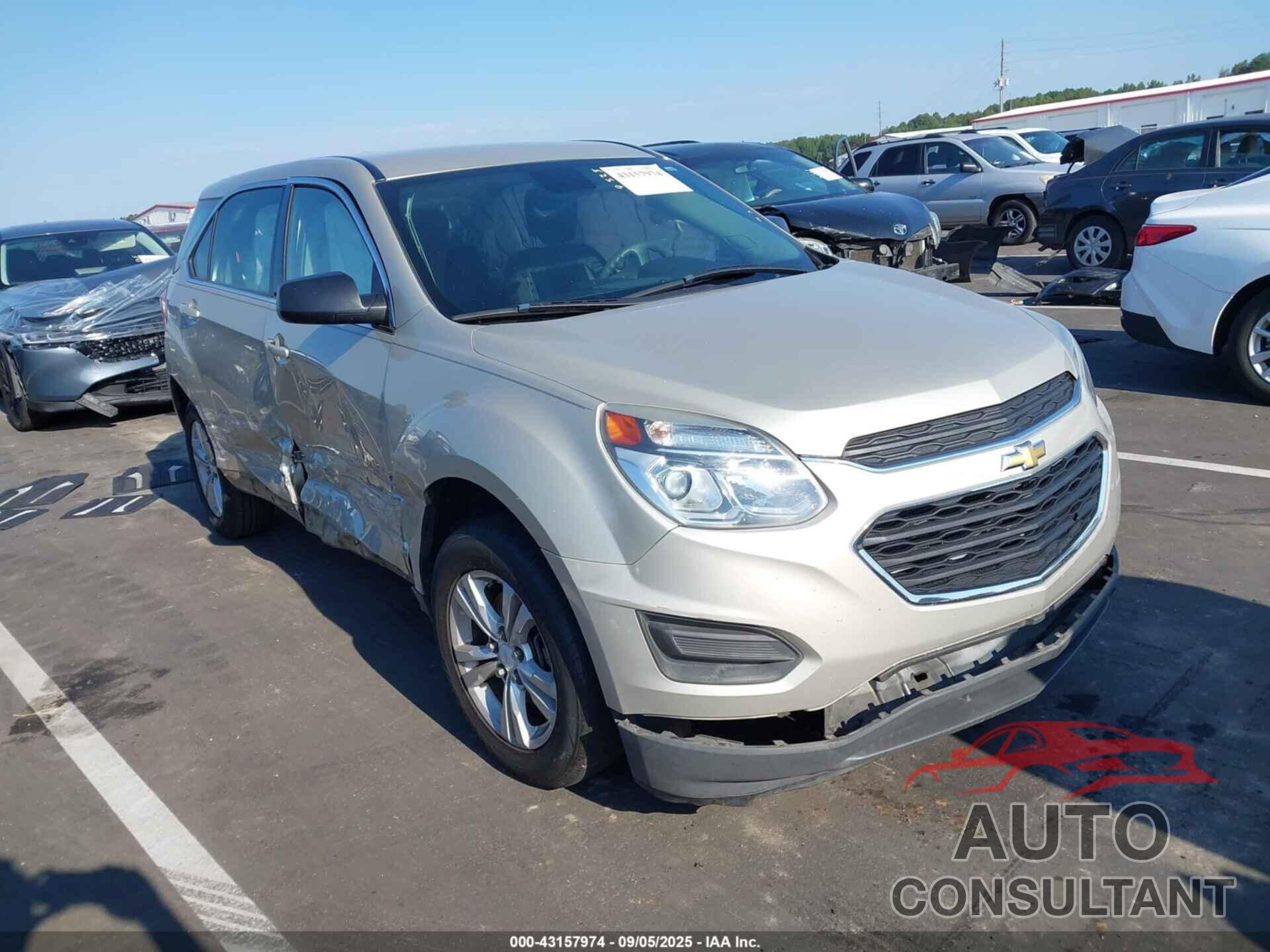 CHEVROLET EQUINOX 2016 - 2GNALBEK3G1135397