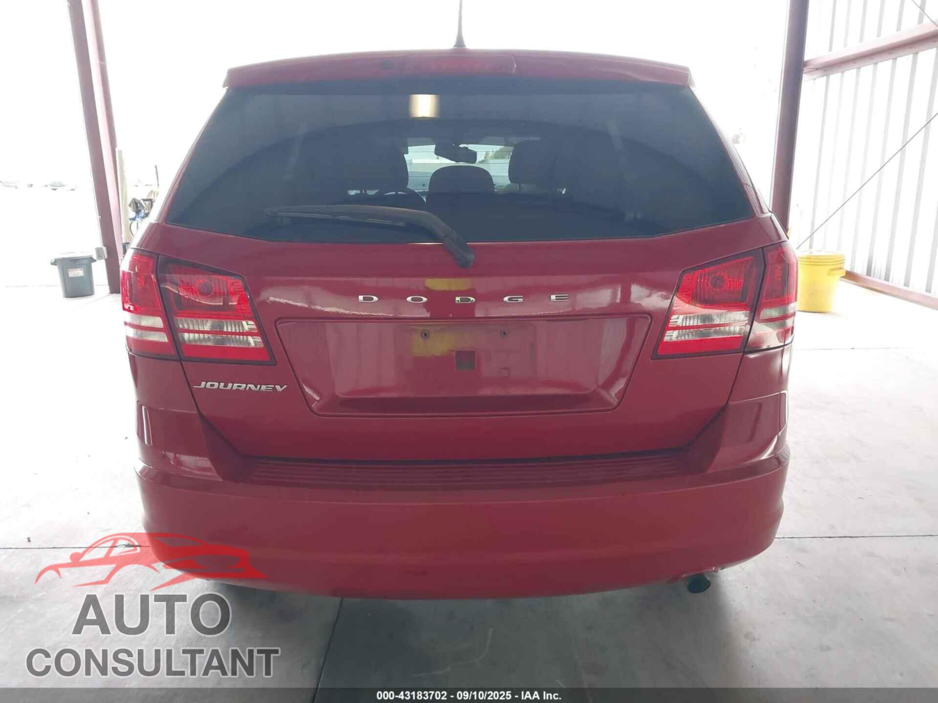 DODGE JOURNEY 2015 - 3C4PDCAB8FT707945