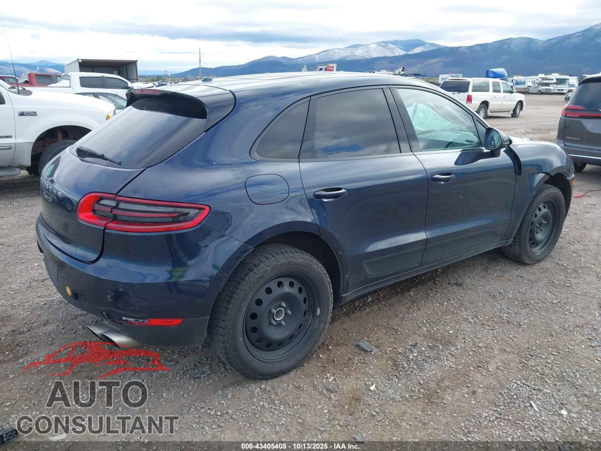 PORSCHE MACAN 2017 - WP1AB2A57HLB12338