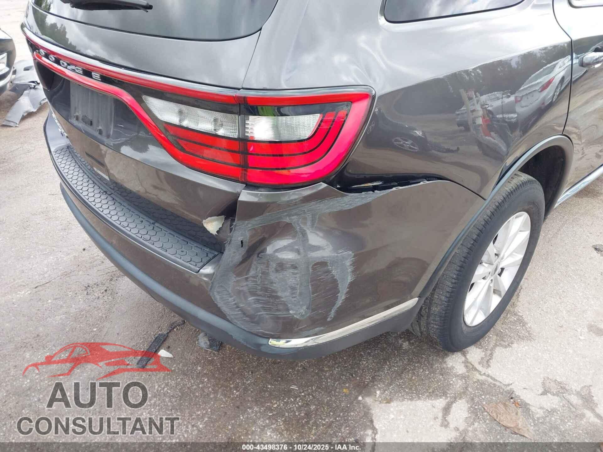 DODGE DURANGO 2019 - 1C4RDJAG2KC652911