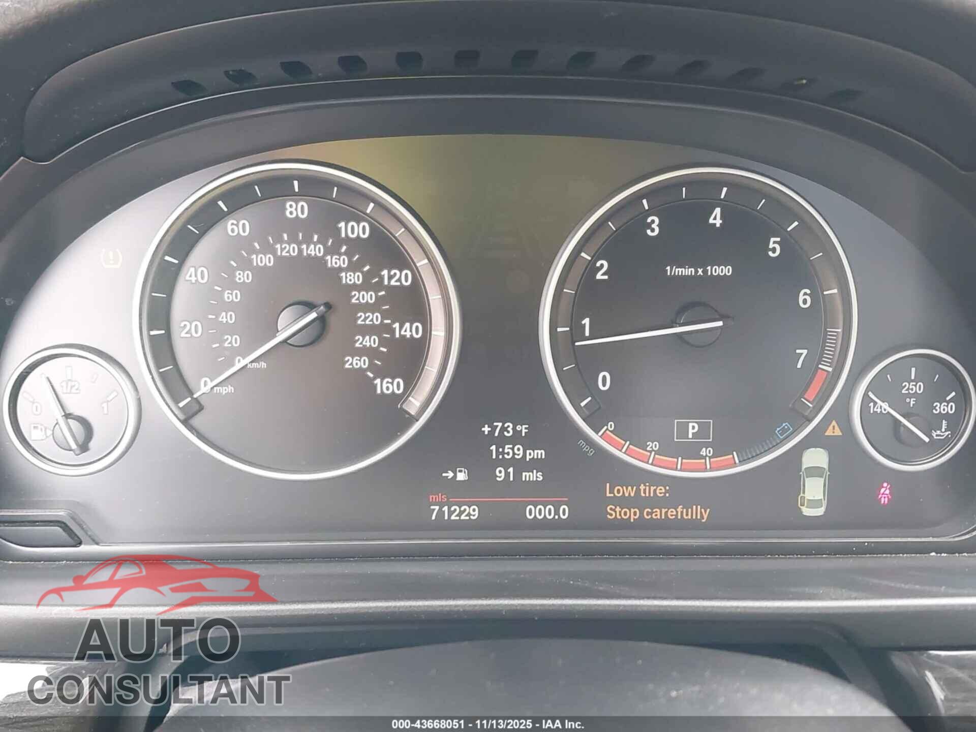 BMW 550I 2013 - WBAFR9C59DD226545