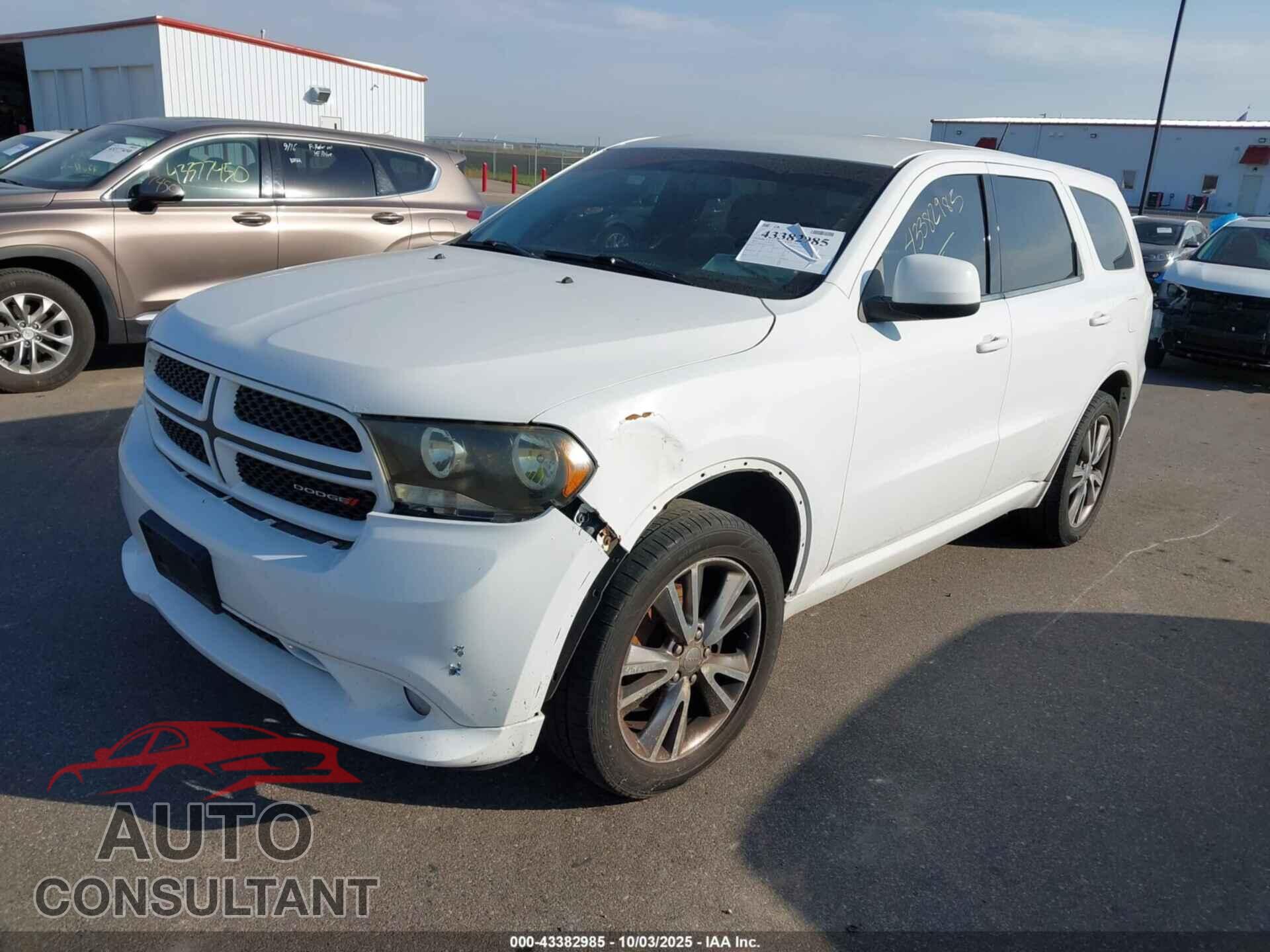 DODGE DURANGO 2013 - 1C4RDJAG4DC688683