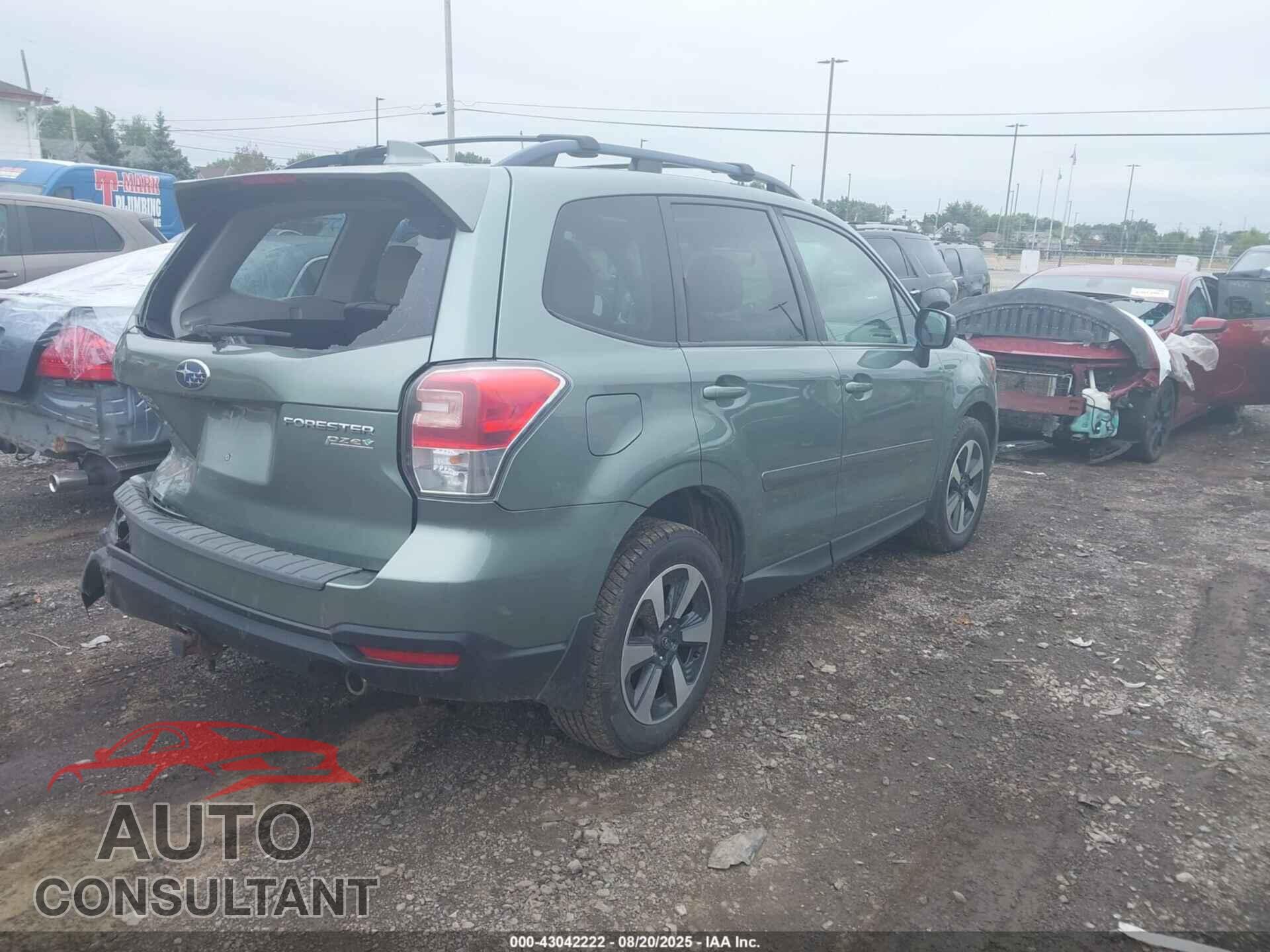 SUBARU FORESTER 2017 - JF2SJAGC4HH421228