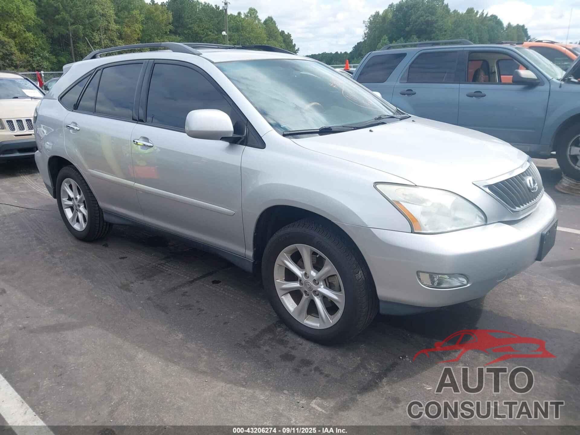 LEXUS RX 350 2009 - 2T2GK31U79C064384