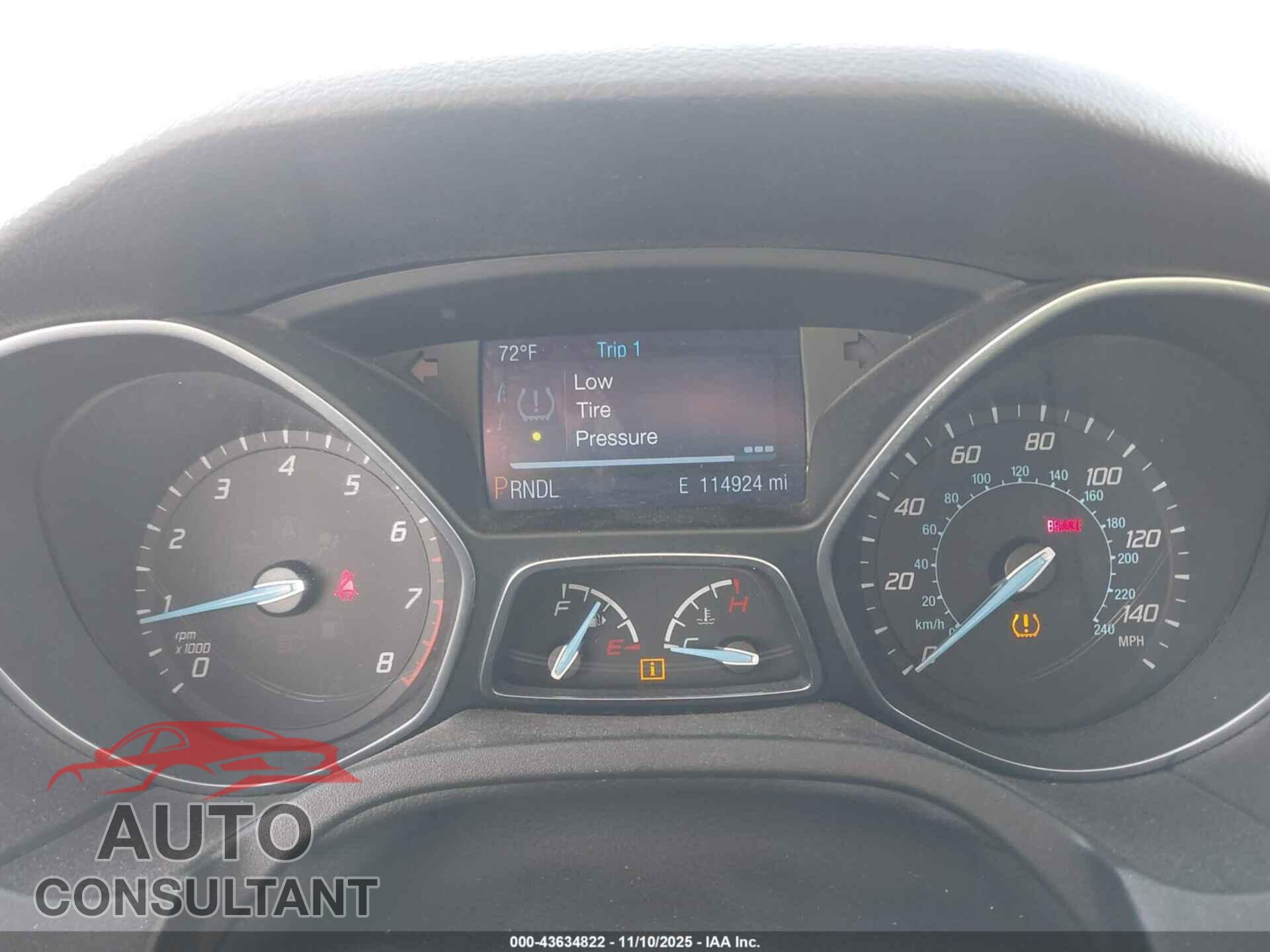 FORD FOCUS 2014 - 1FADP3F23EL294044