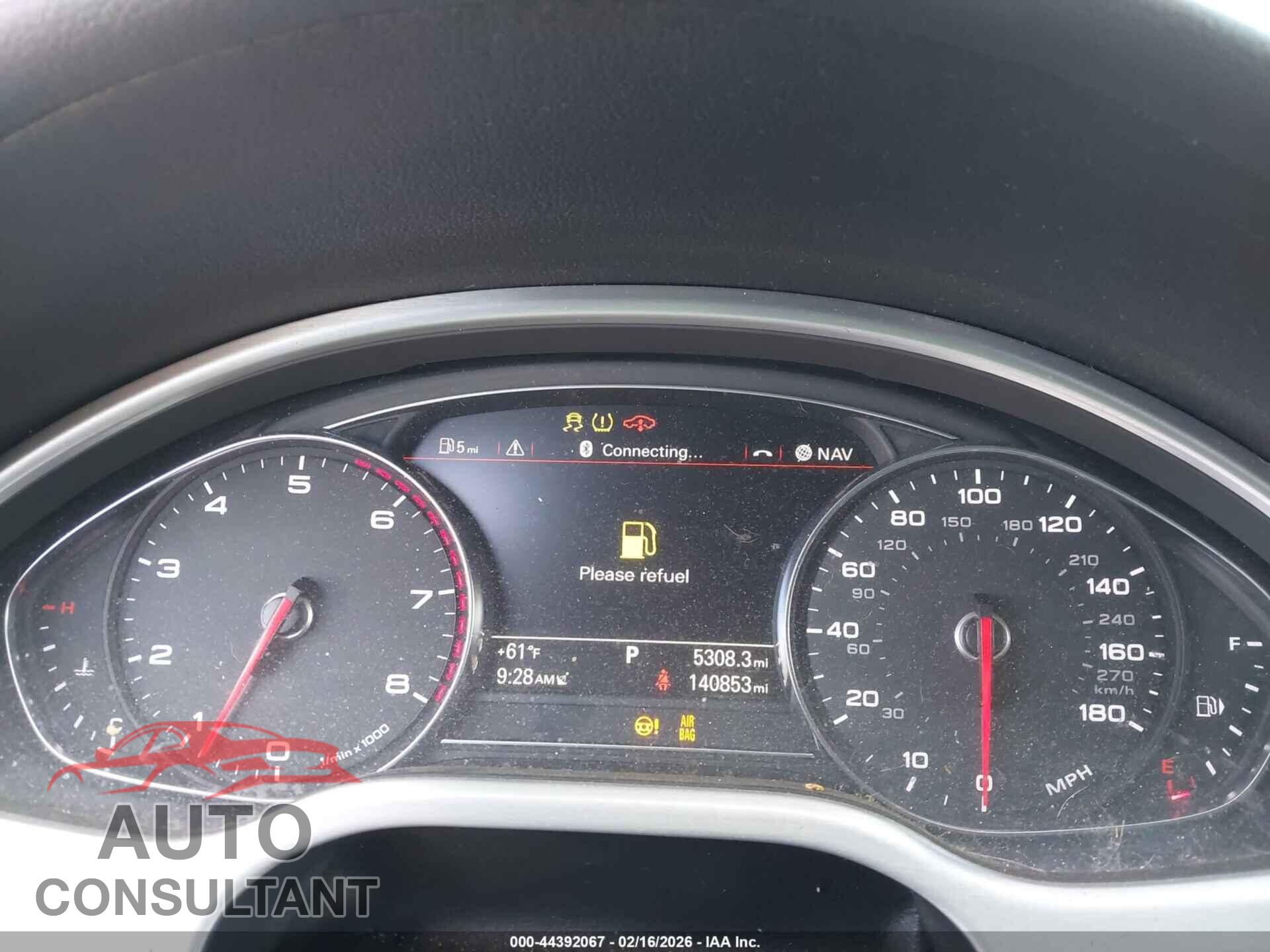 AUDI A8 2013 - WAUA2AFD7DN011078