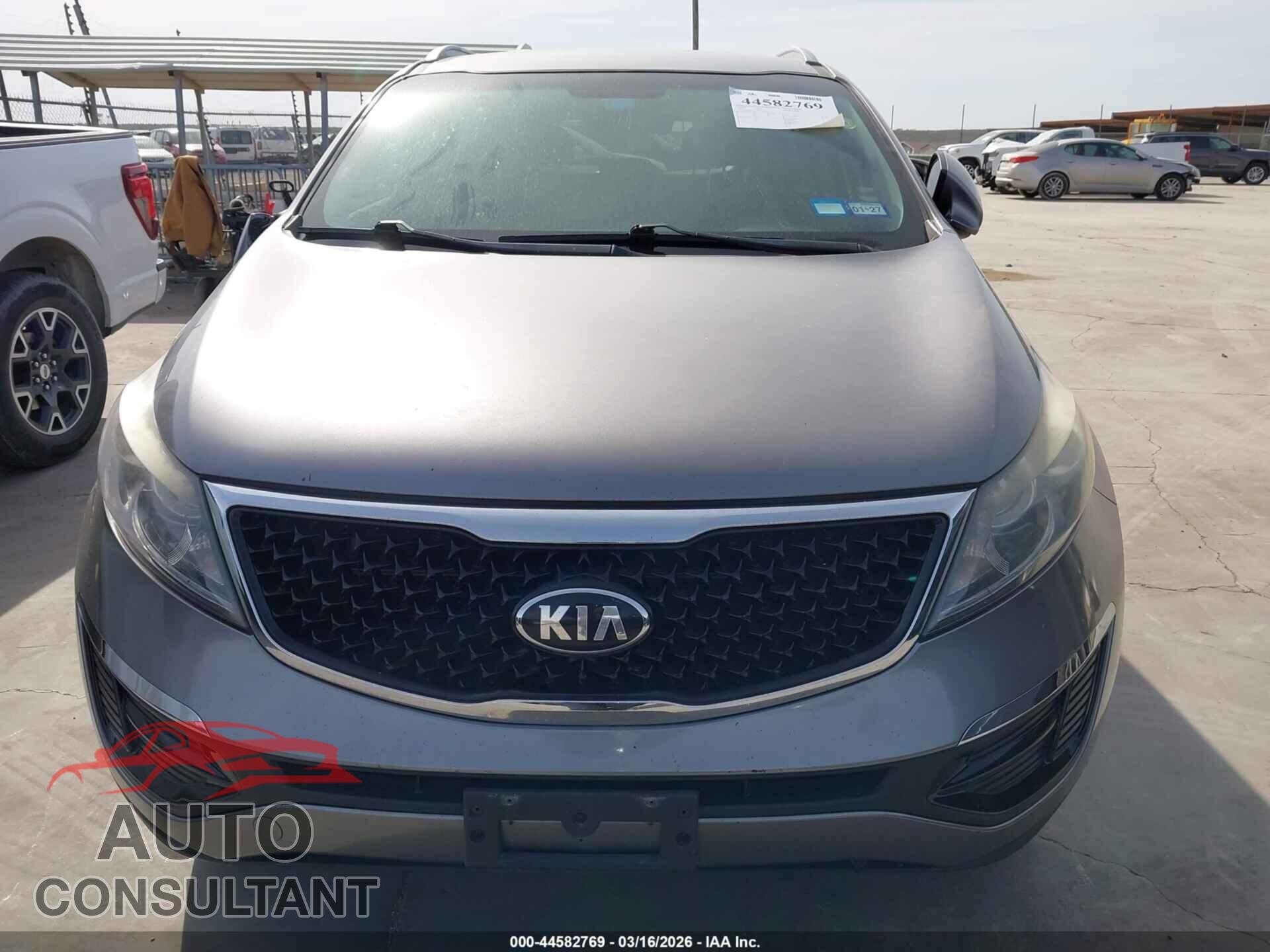 KIA SPORTAGE 2014 - KNDPB3AC3E7547748