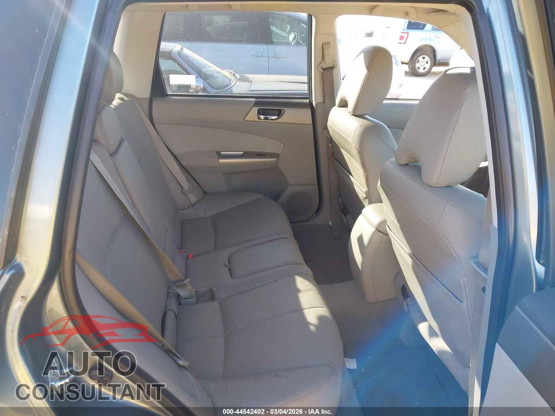 SUBARU FORESTER 2010 - JF2SH6FC4AH802223