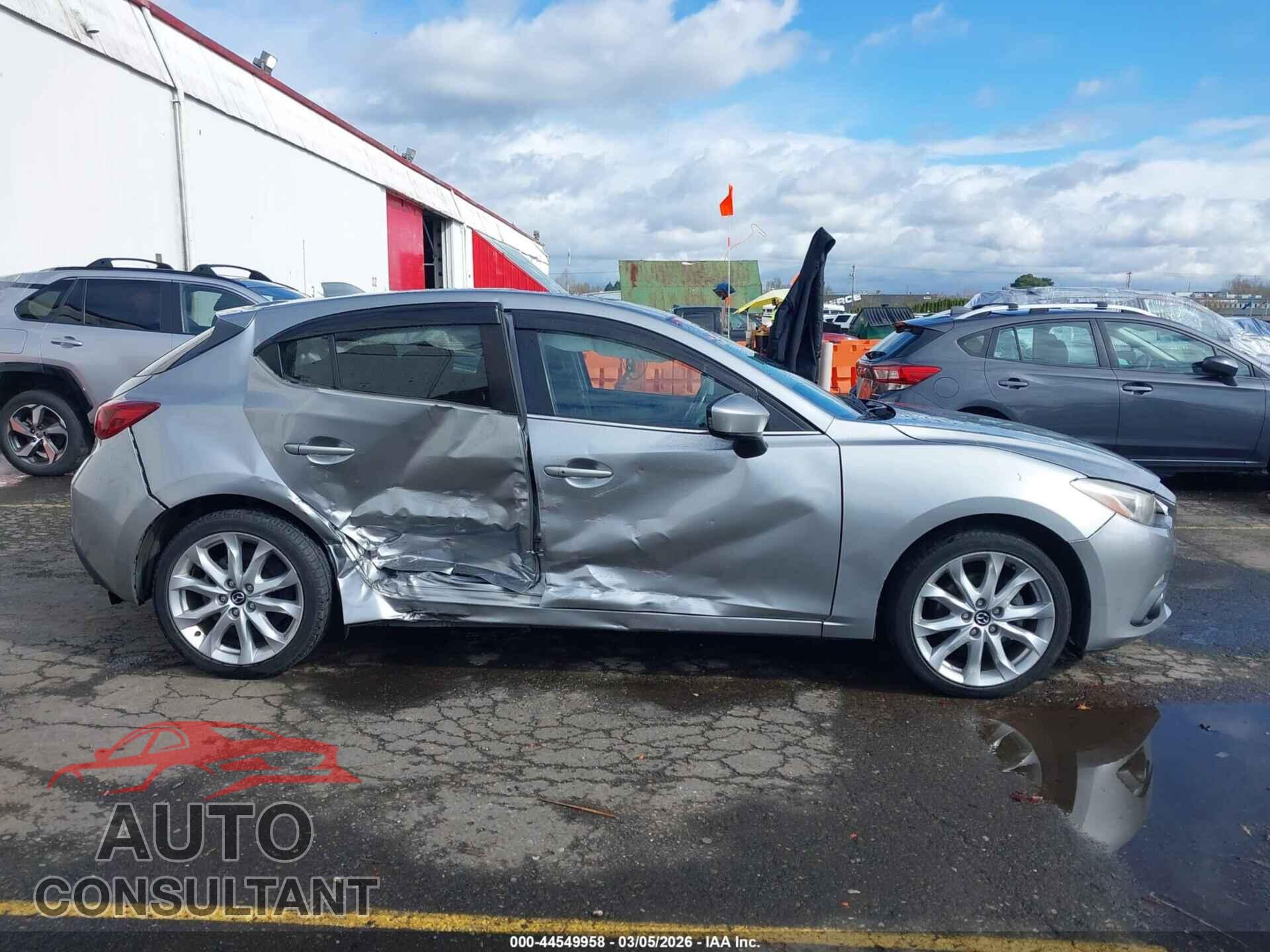 MAZDA MAZDA3 2014 - JM1BM1M32E1102909